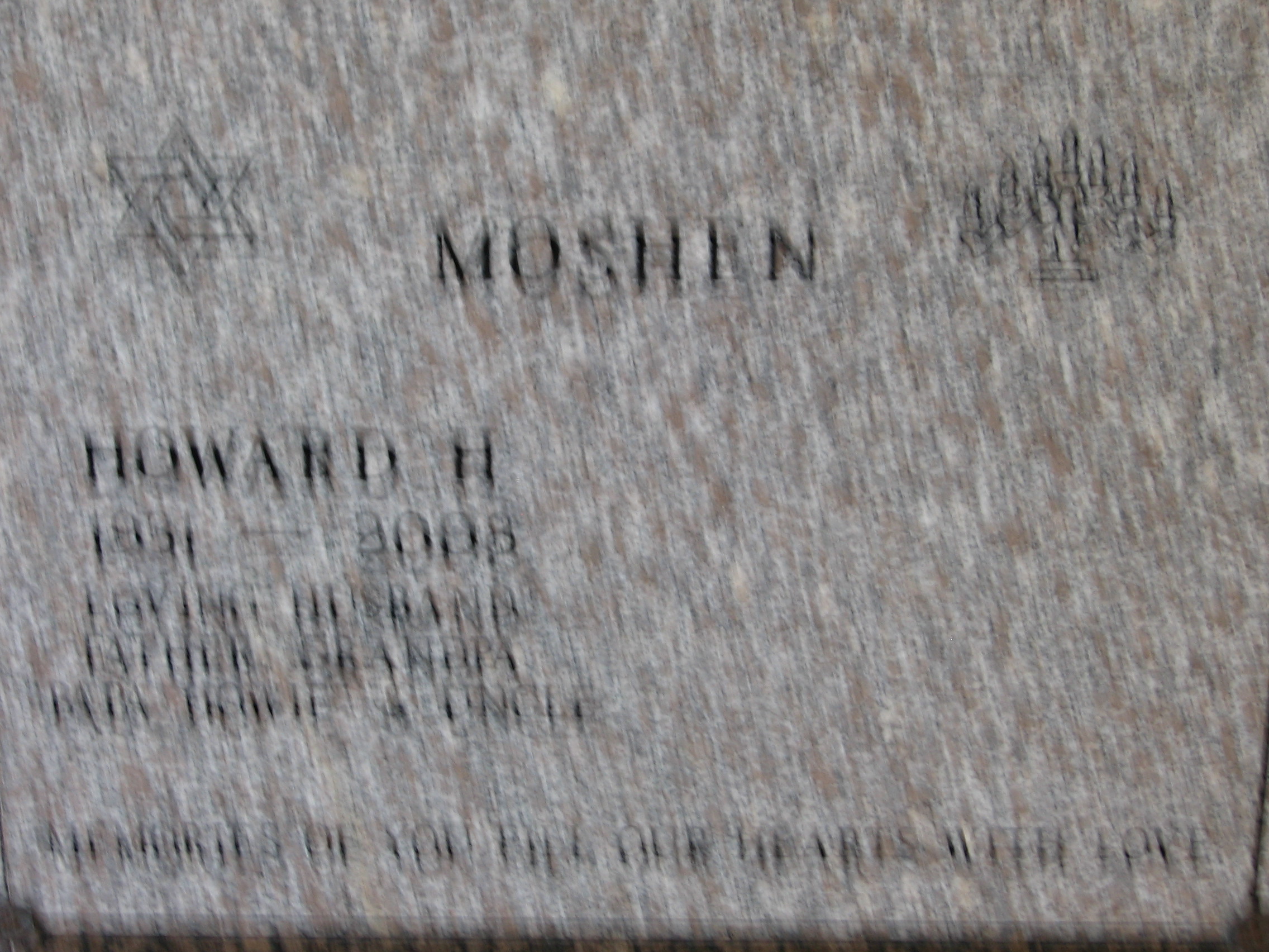 Howard H Moshen