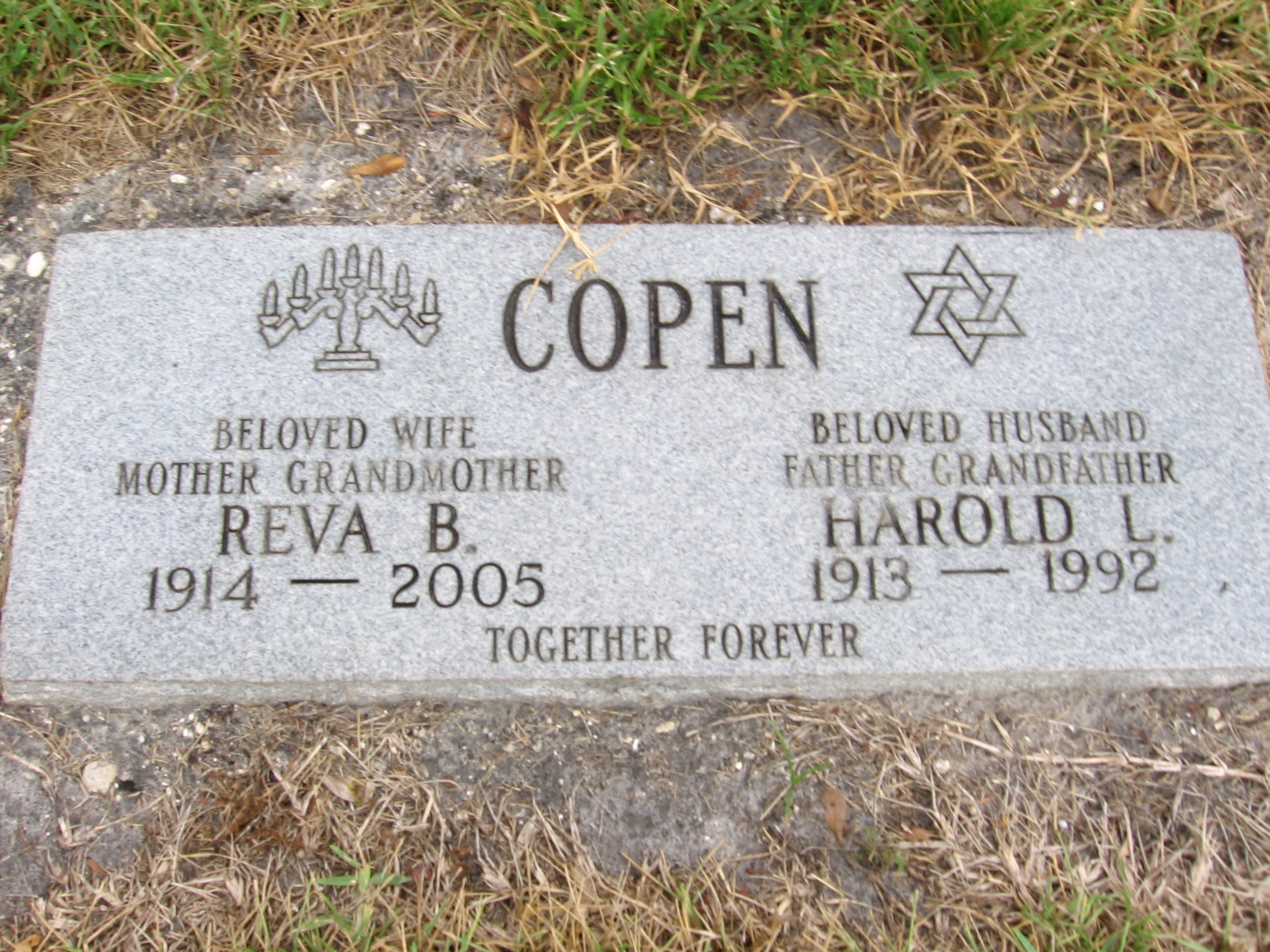 Harold L Copen