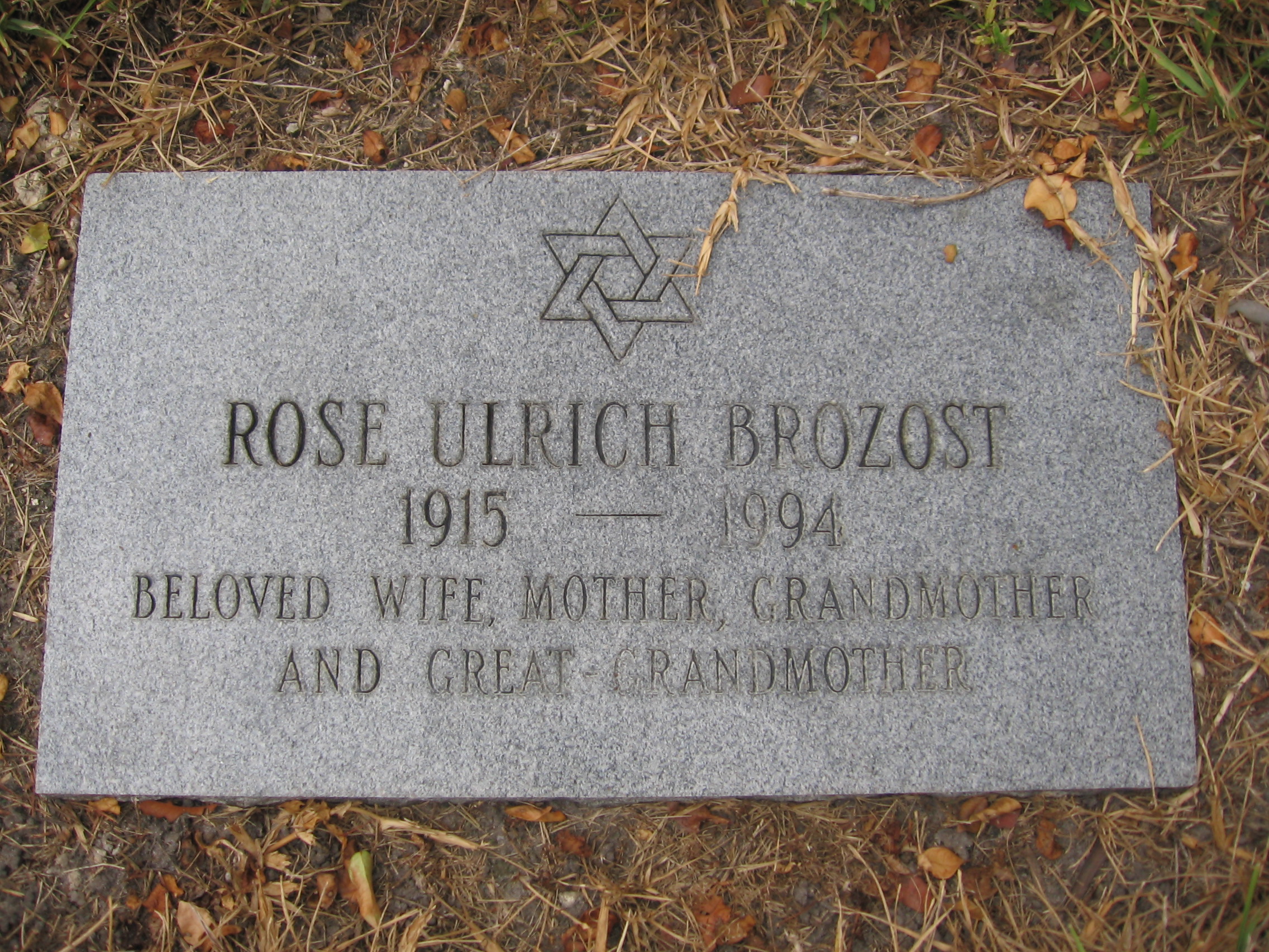 Rose Ulrich Brozost
