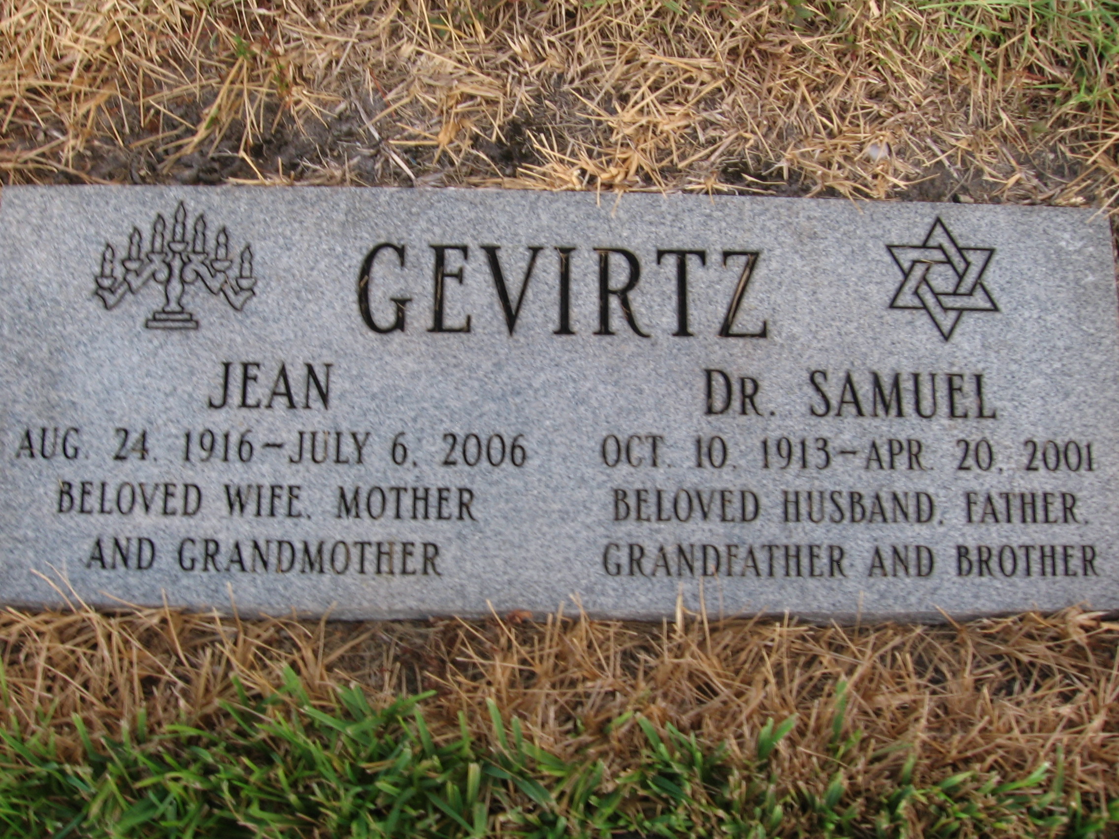 Dr Samuel Gevirtz