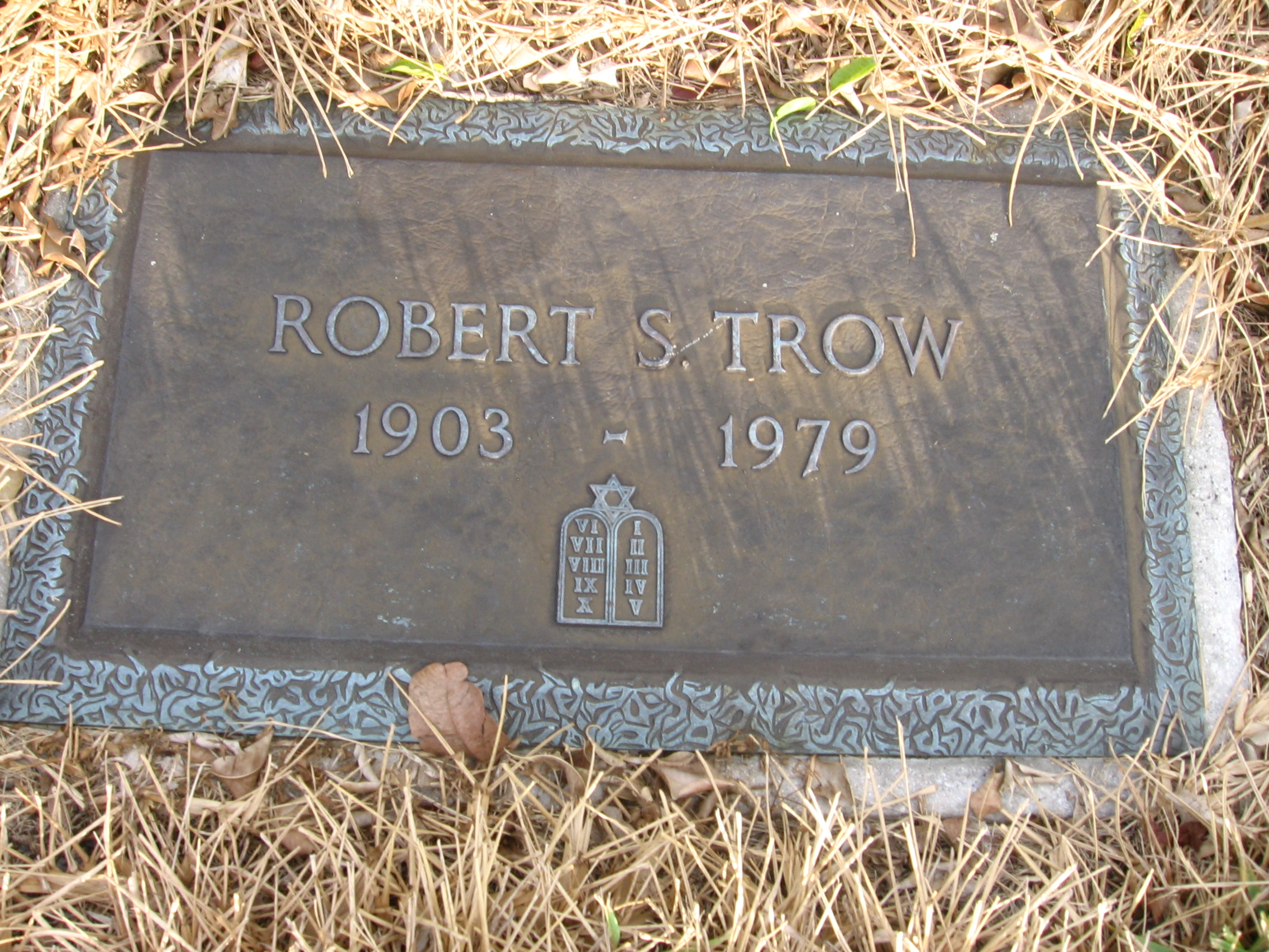Robert S Trow