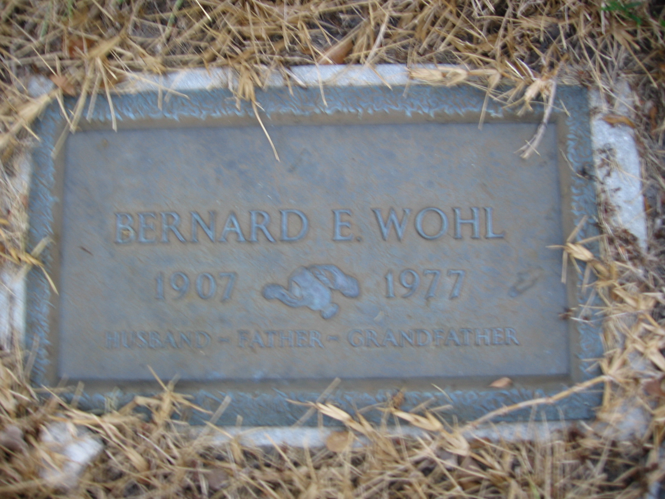 Bernard E Wohl