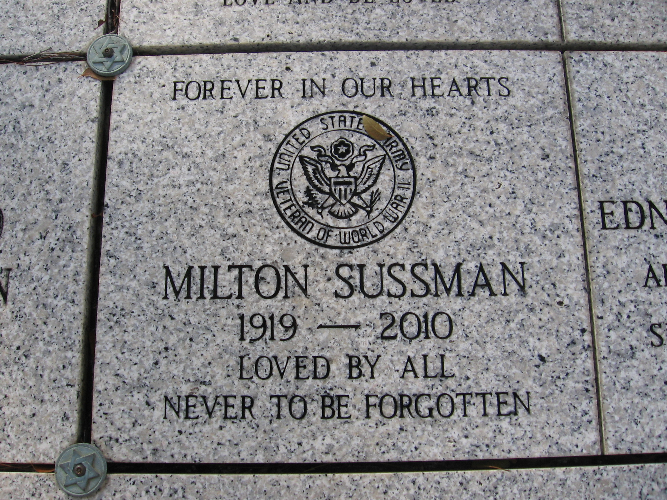 Milton Sussman