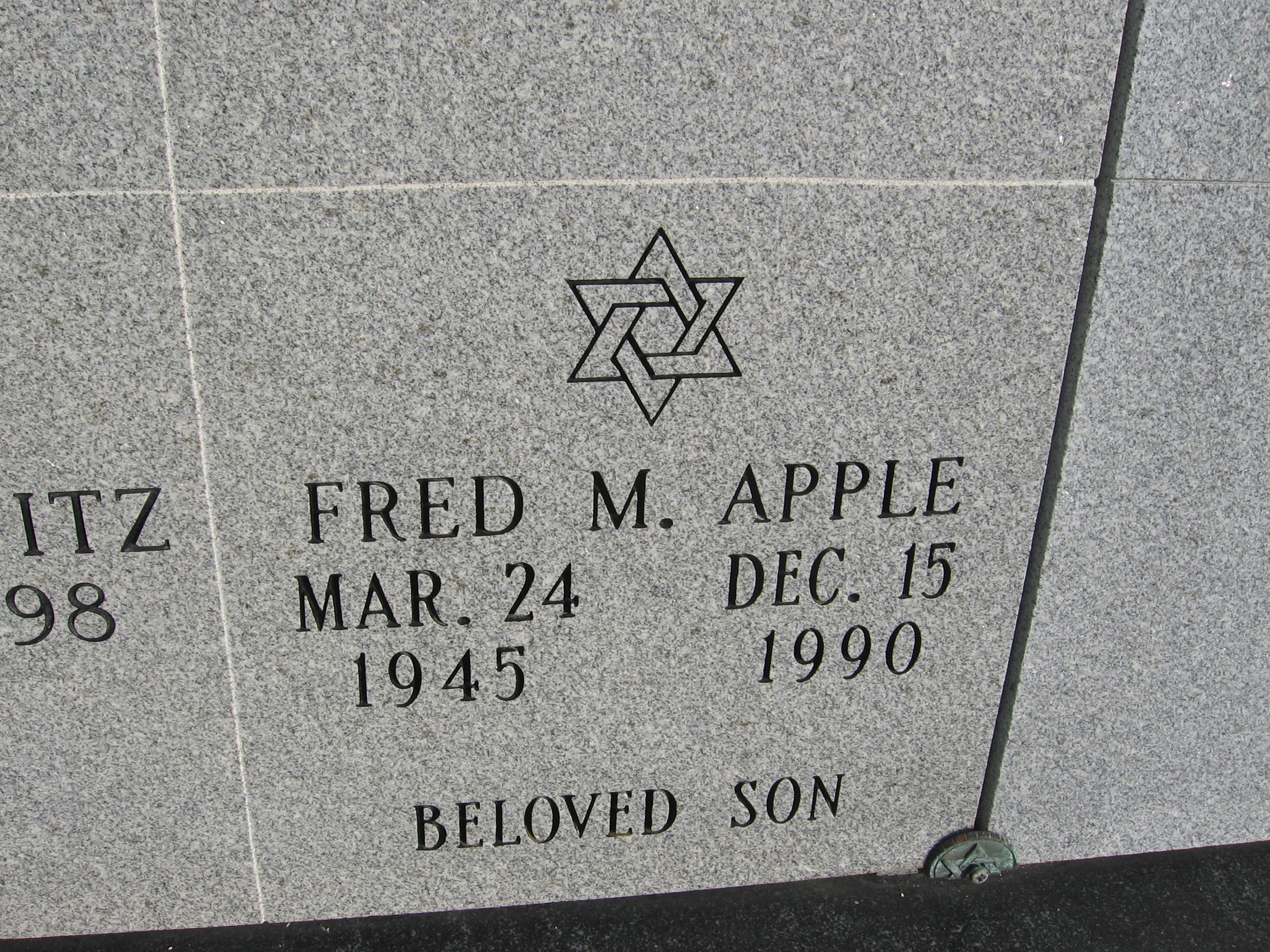 Fred M Apple