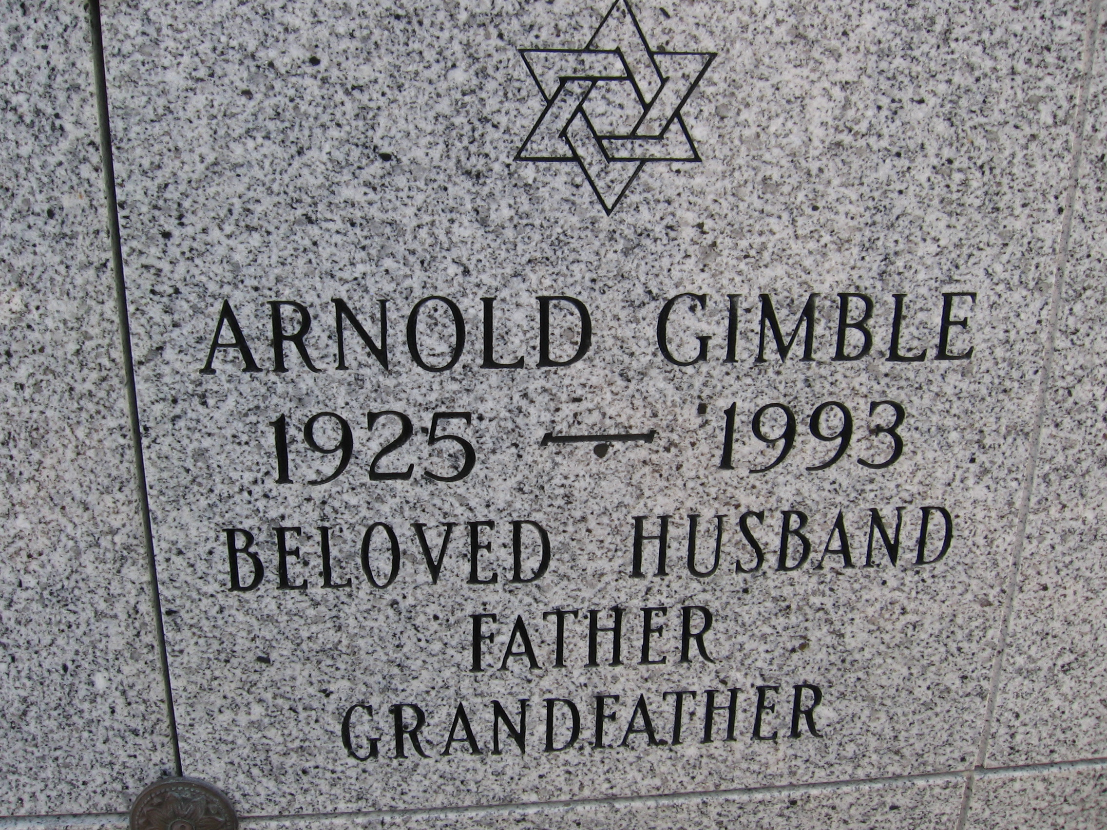 Arnold Gimble