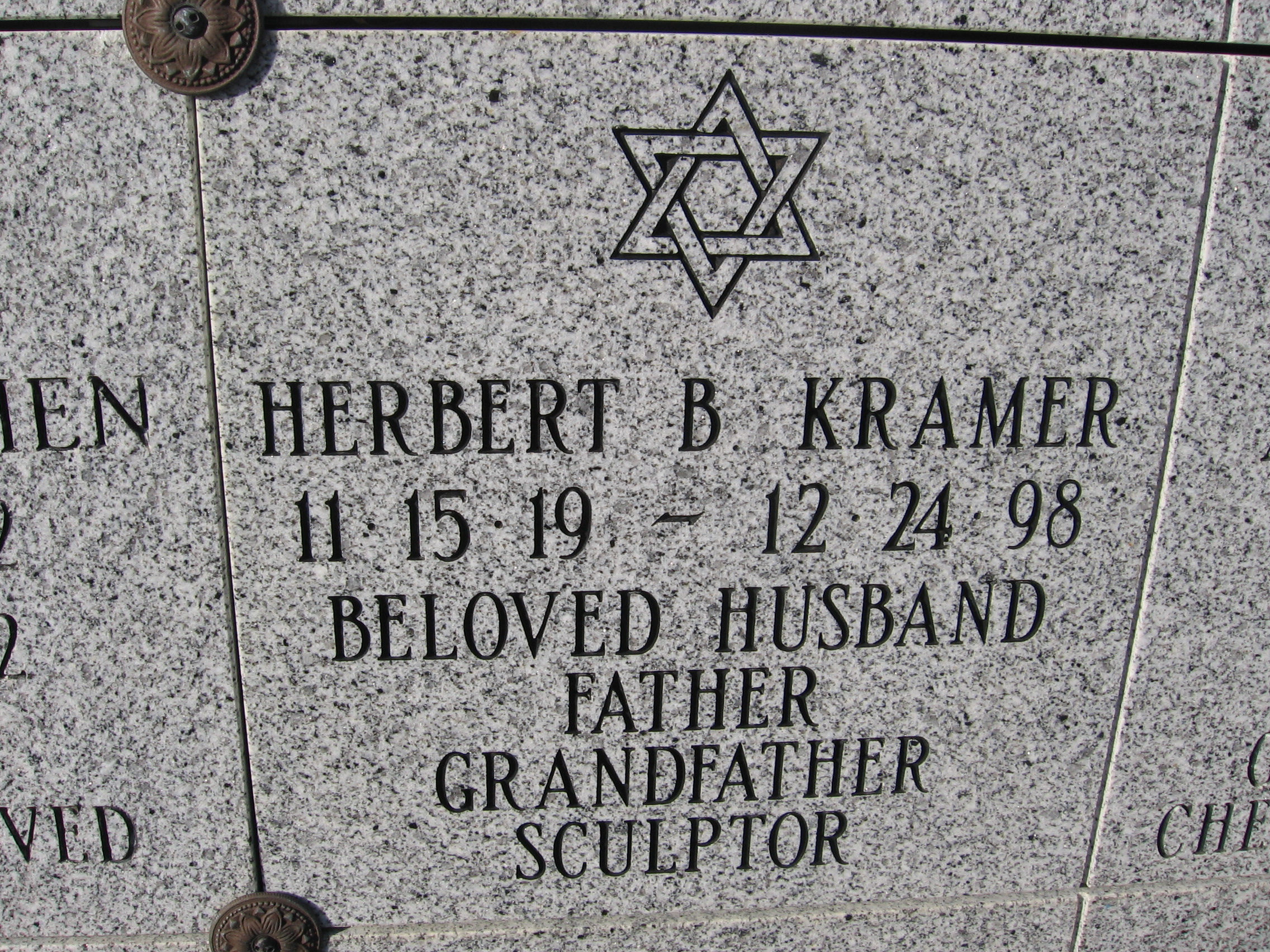 Herbert B Kramer