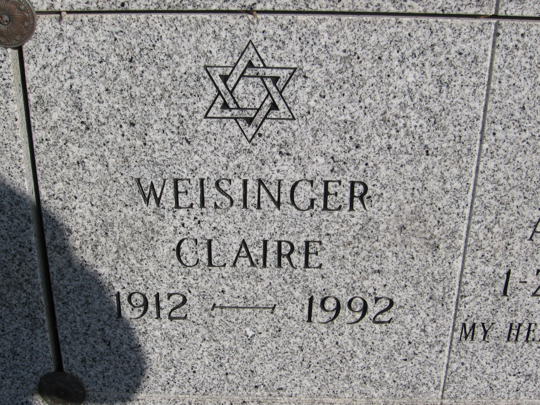 Claire Weisinger