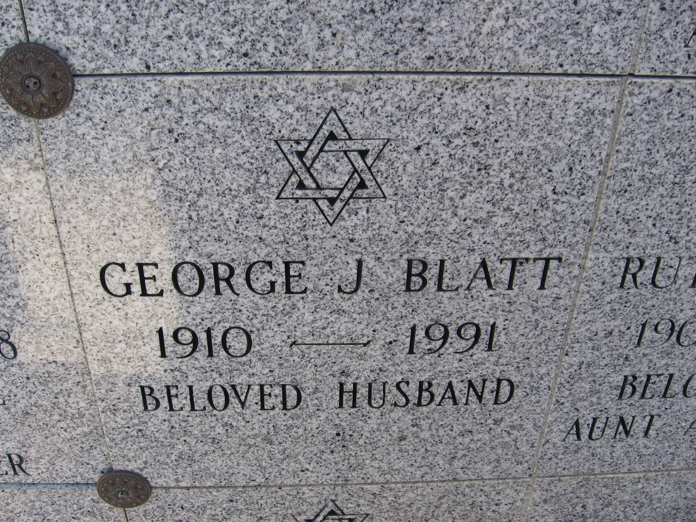 George J Blatt