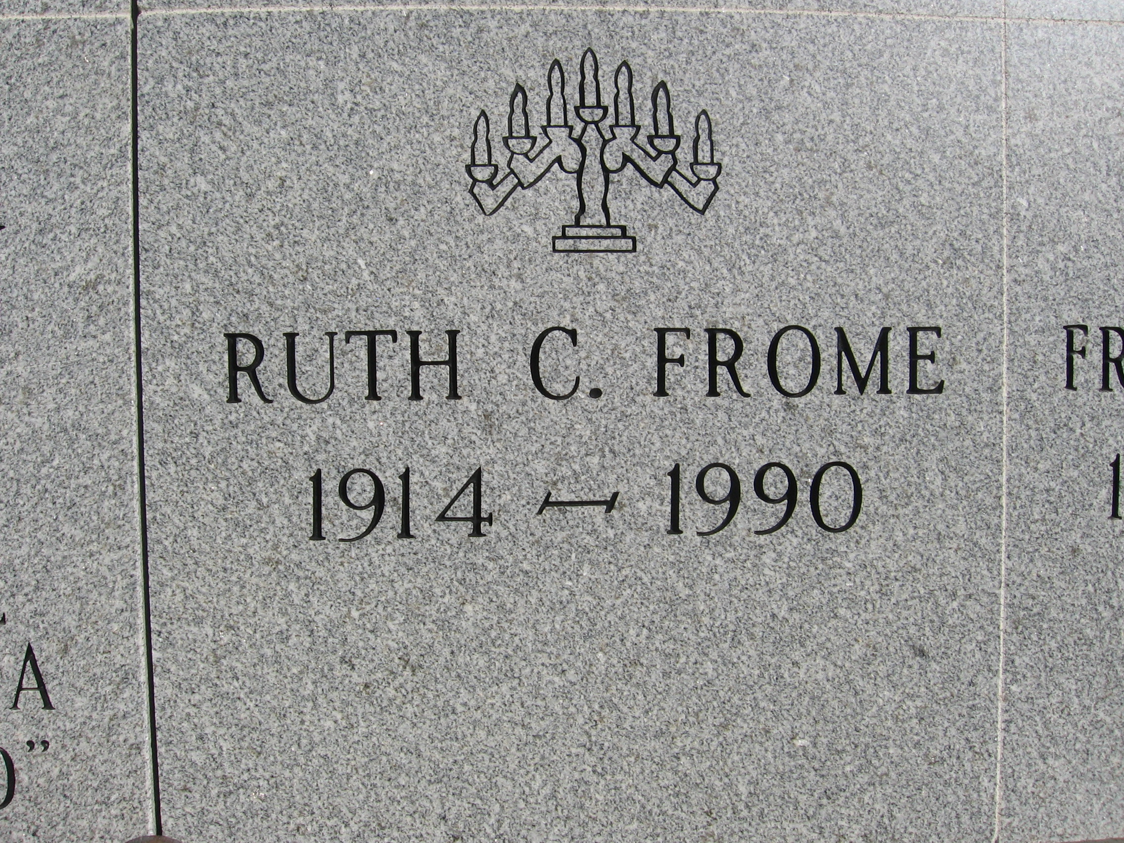Ruth C Frome