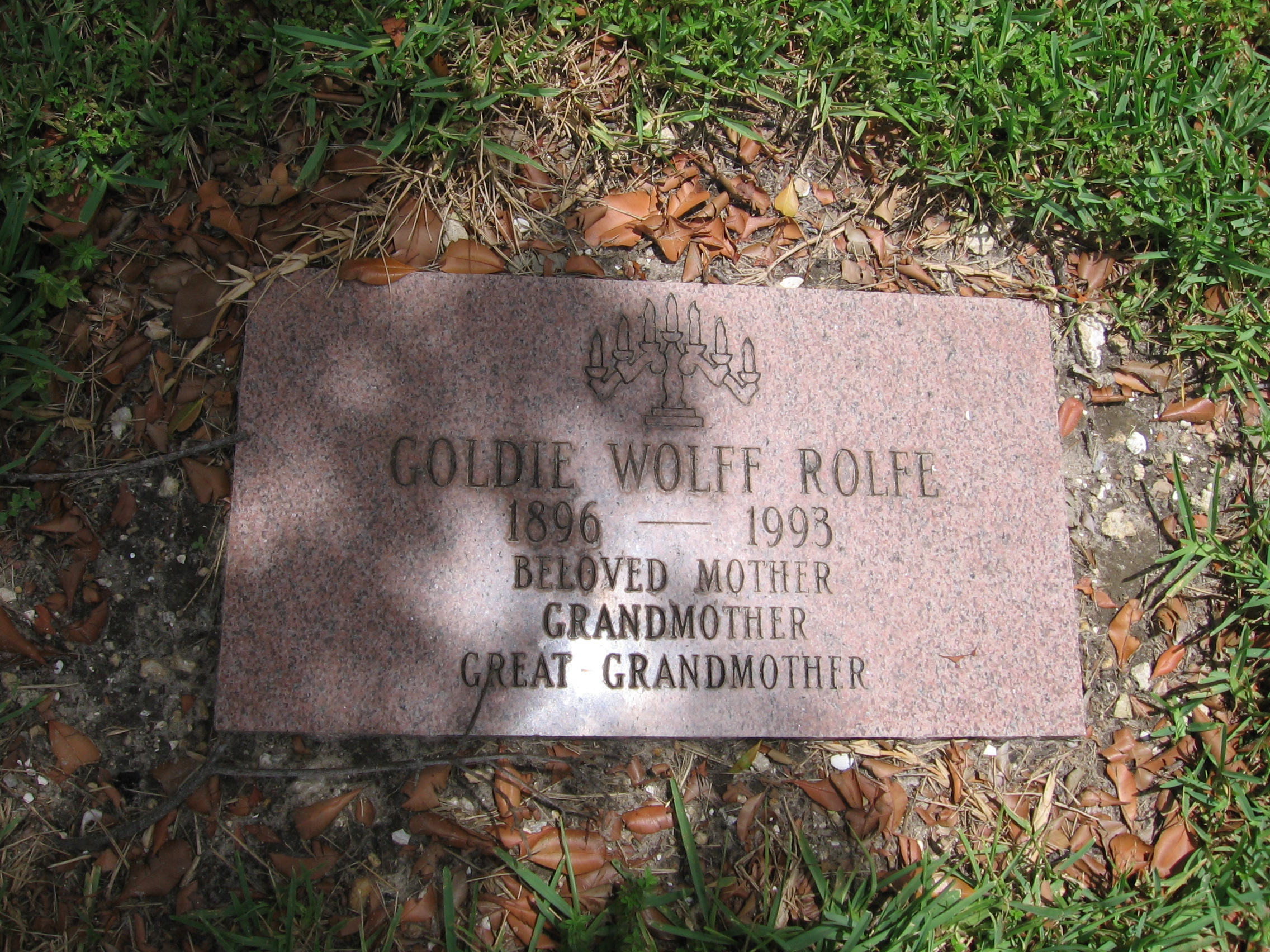 Goldie Wolff Rolfe