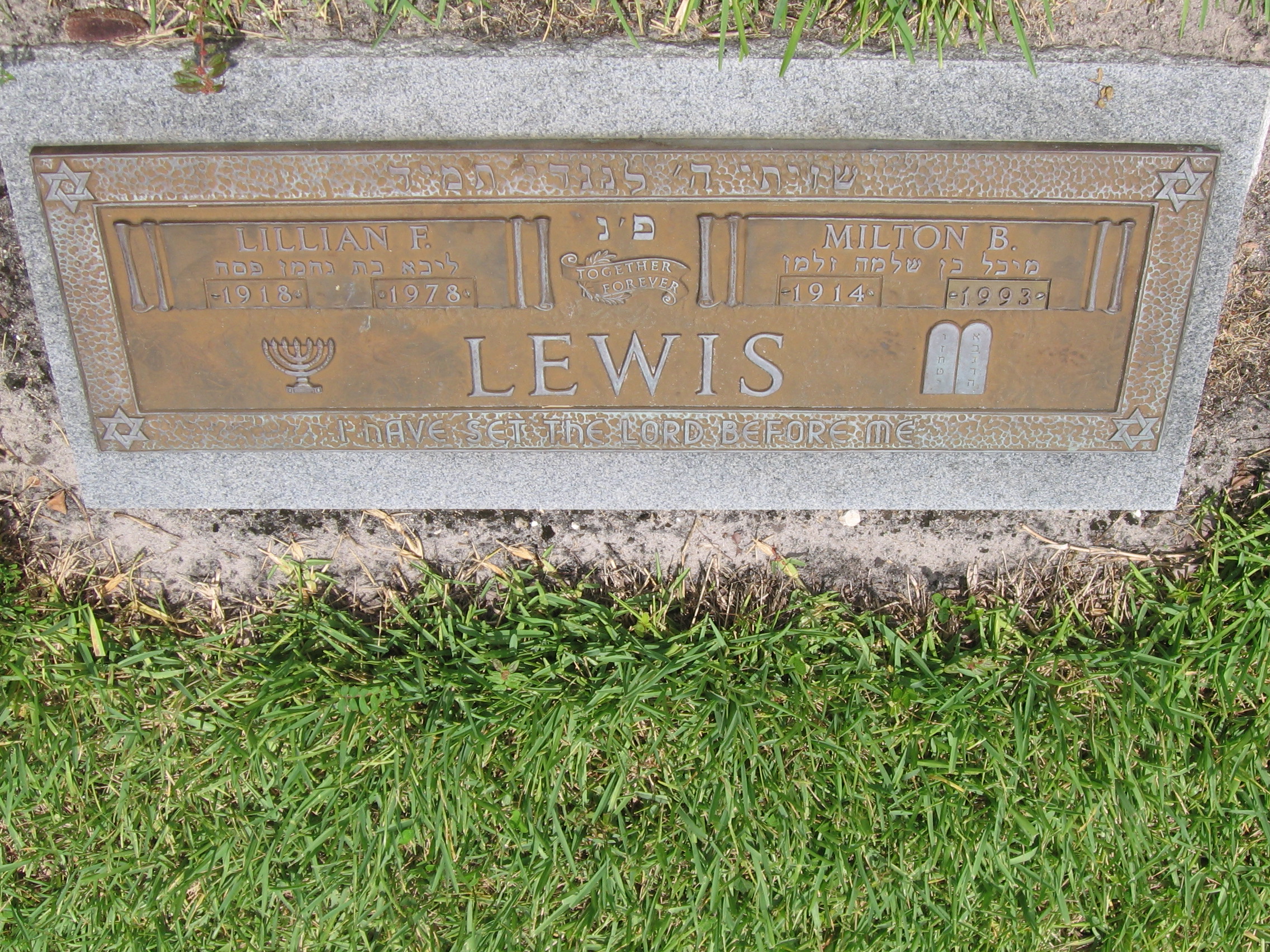 Lillian F Lewis