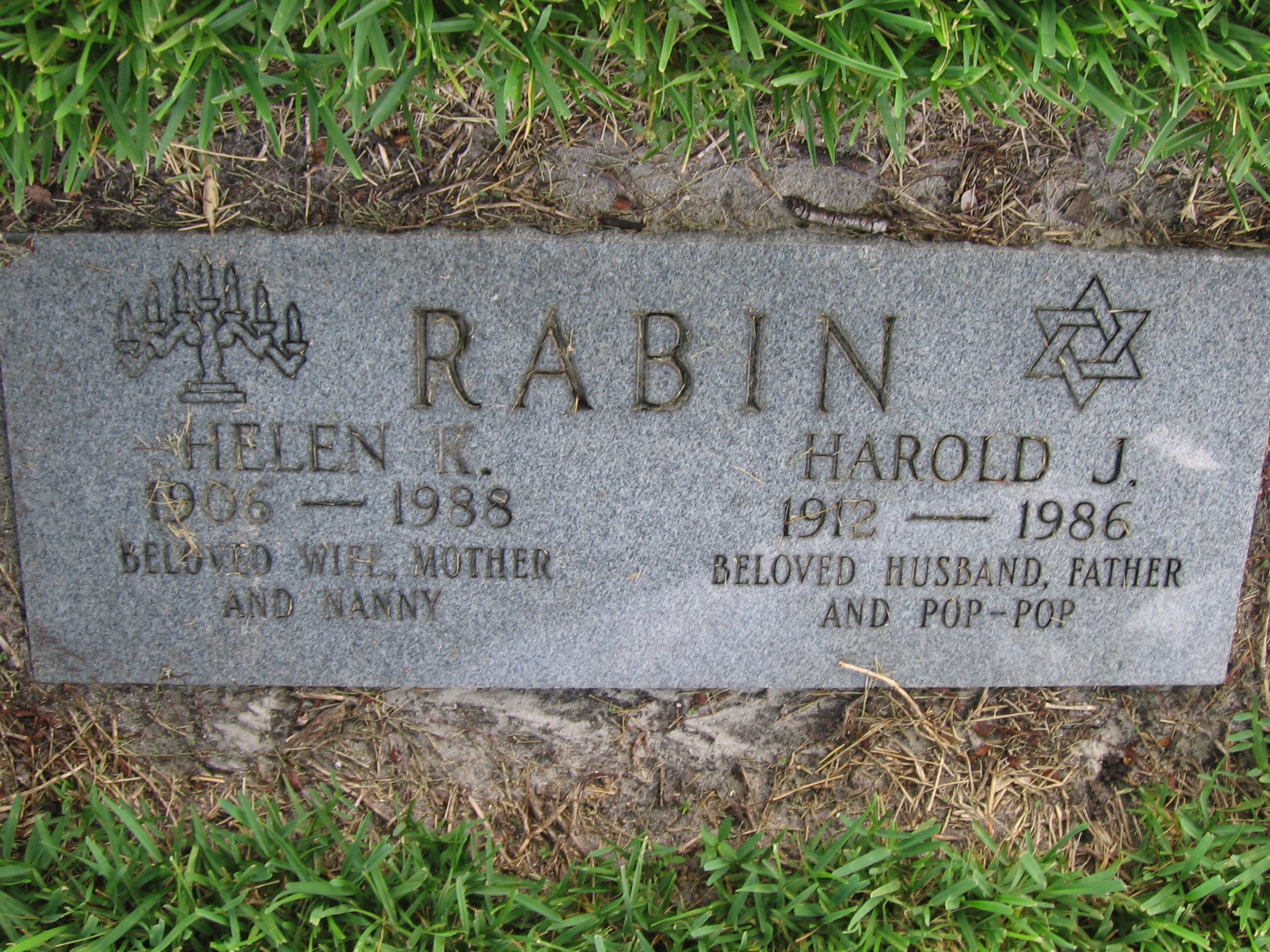 Harold J Rabin