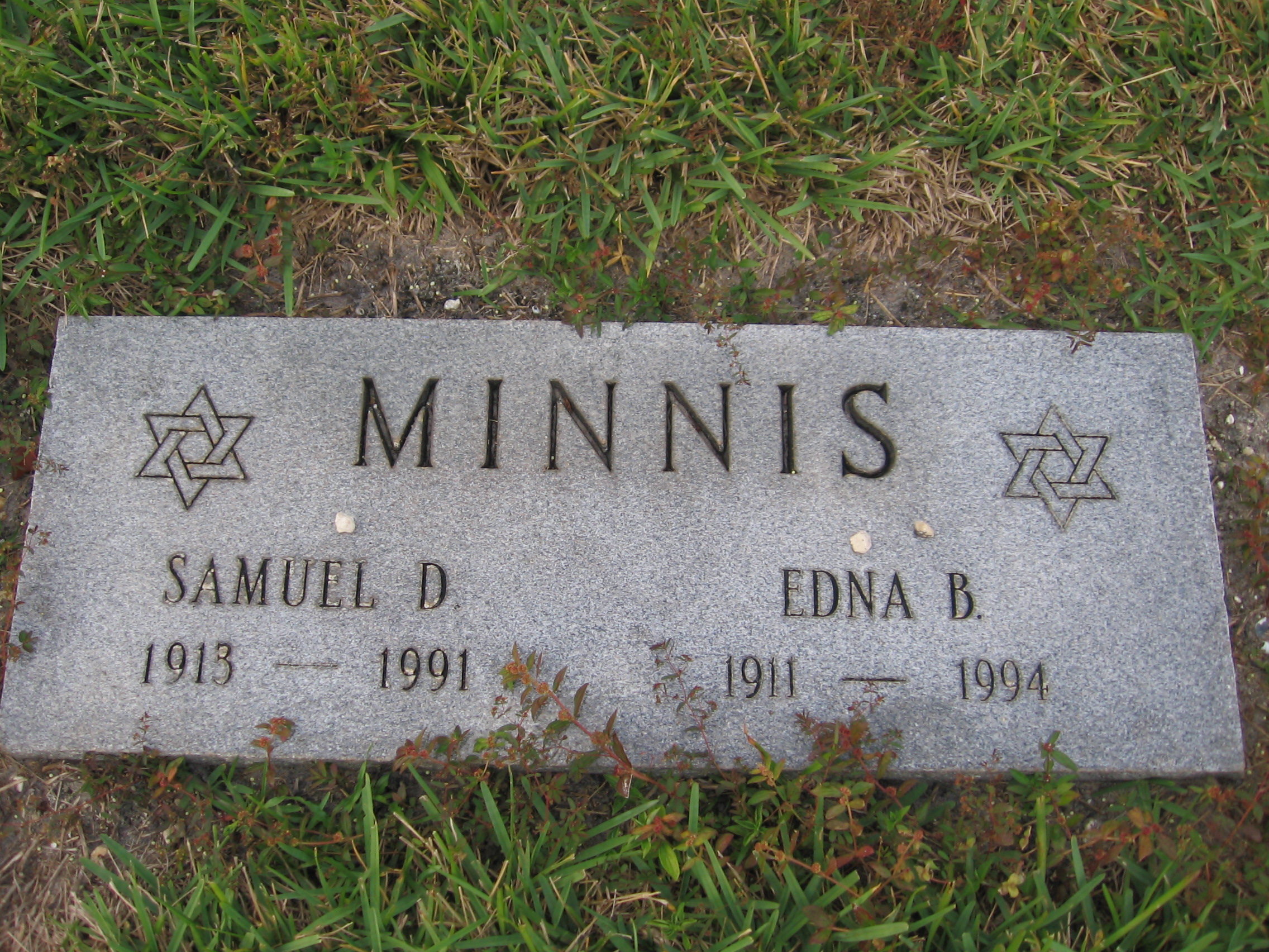 Samuel D Minnis