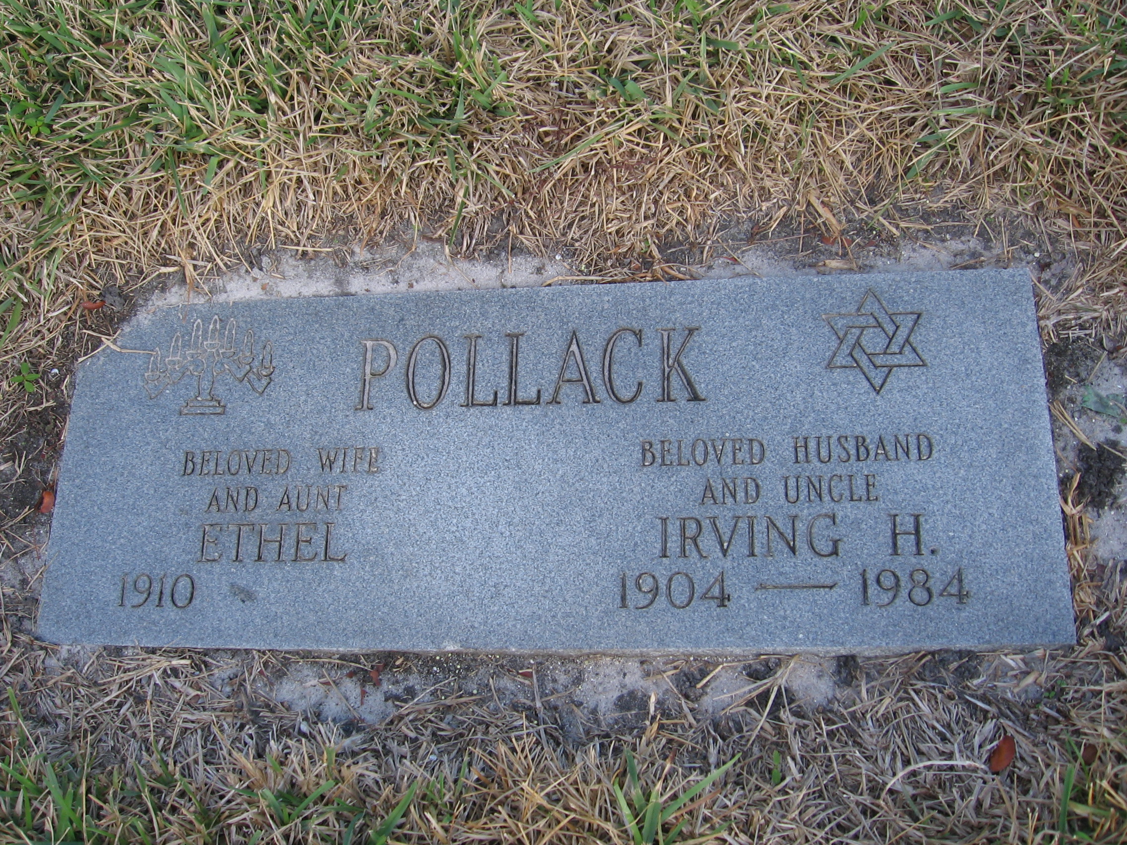 Irving H Pollack