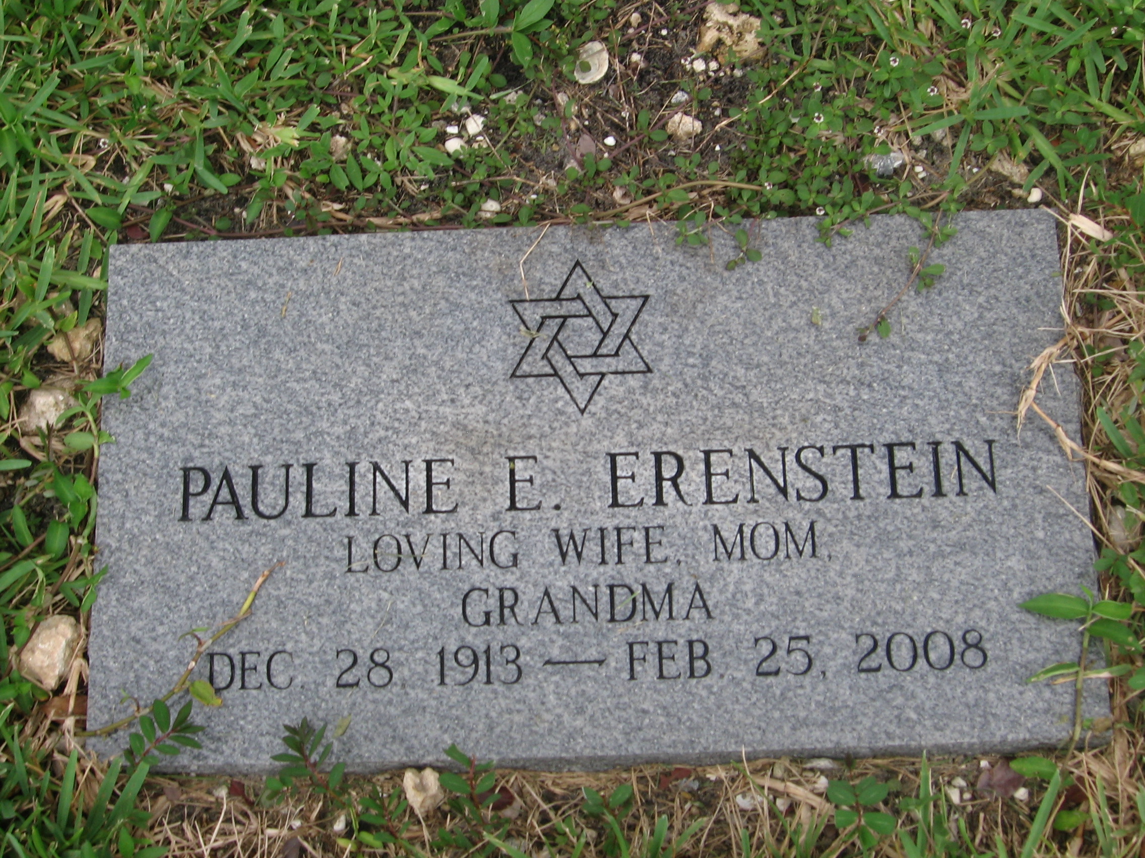 Pauline E Erenstein