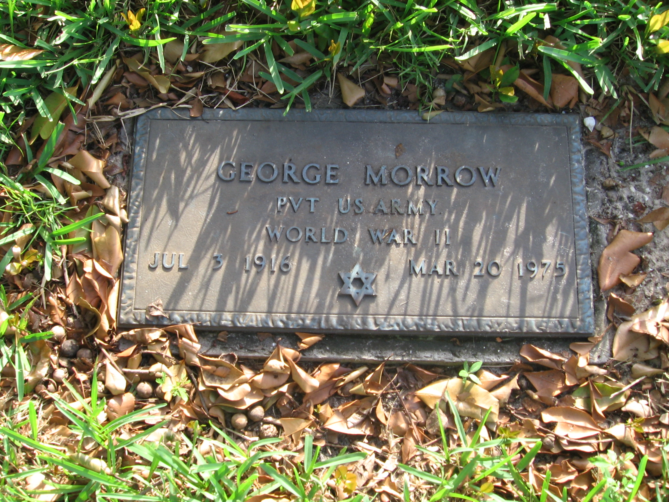 Pvt George Morrow
