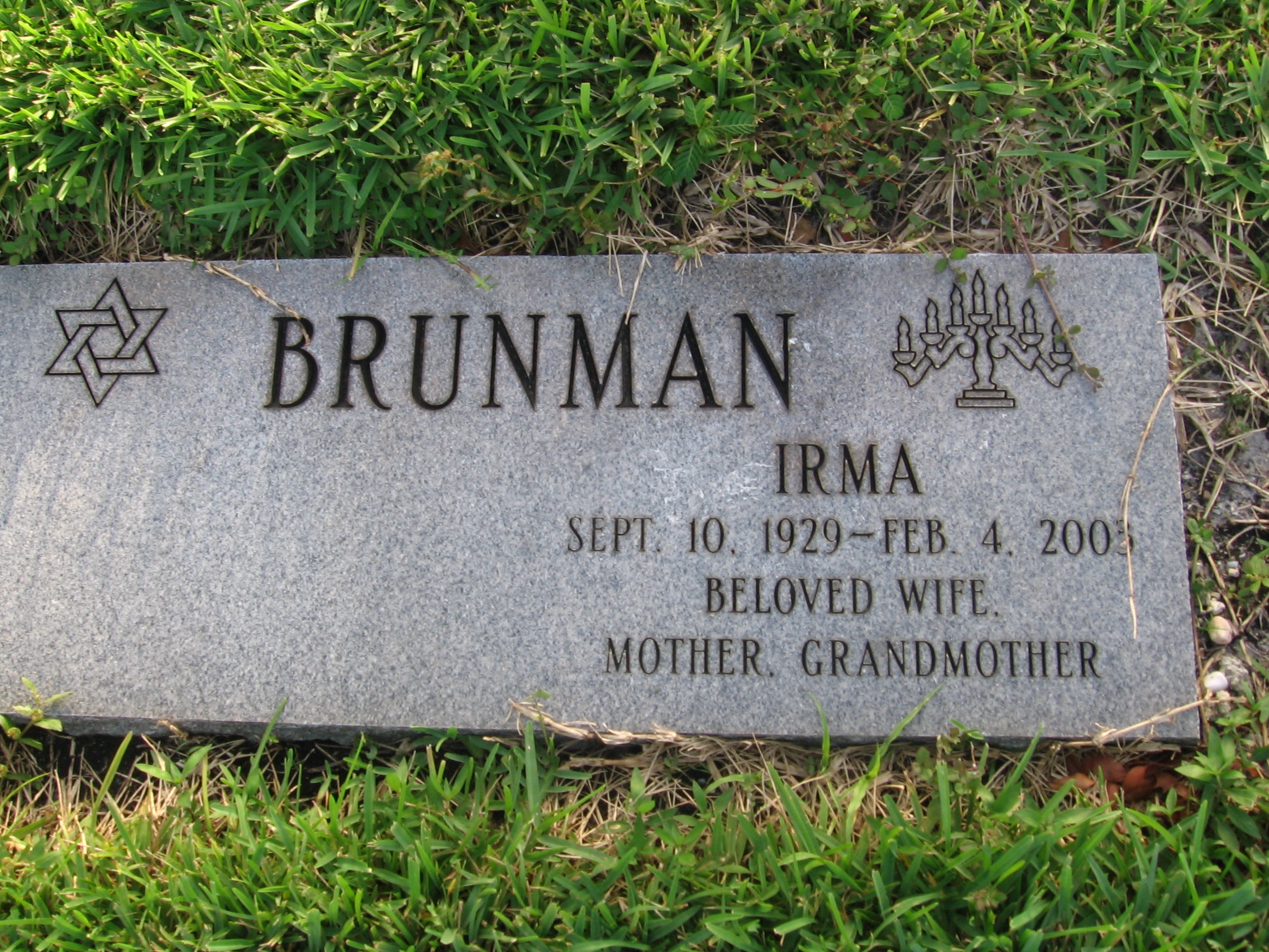 Irma Brunman