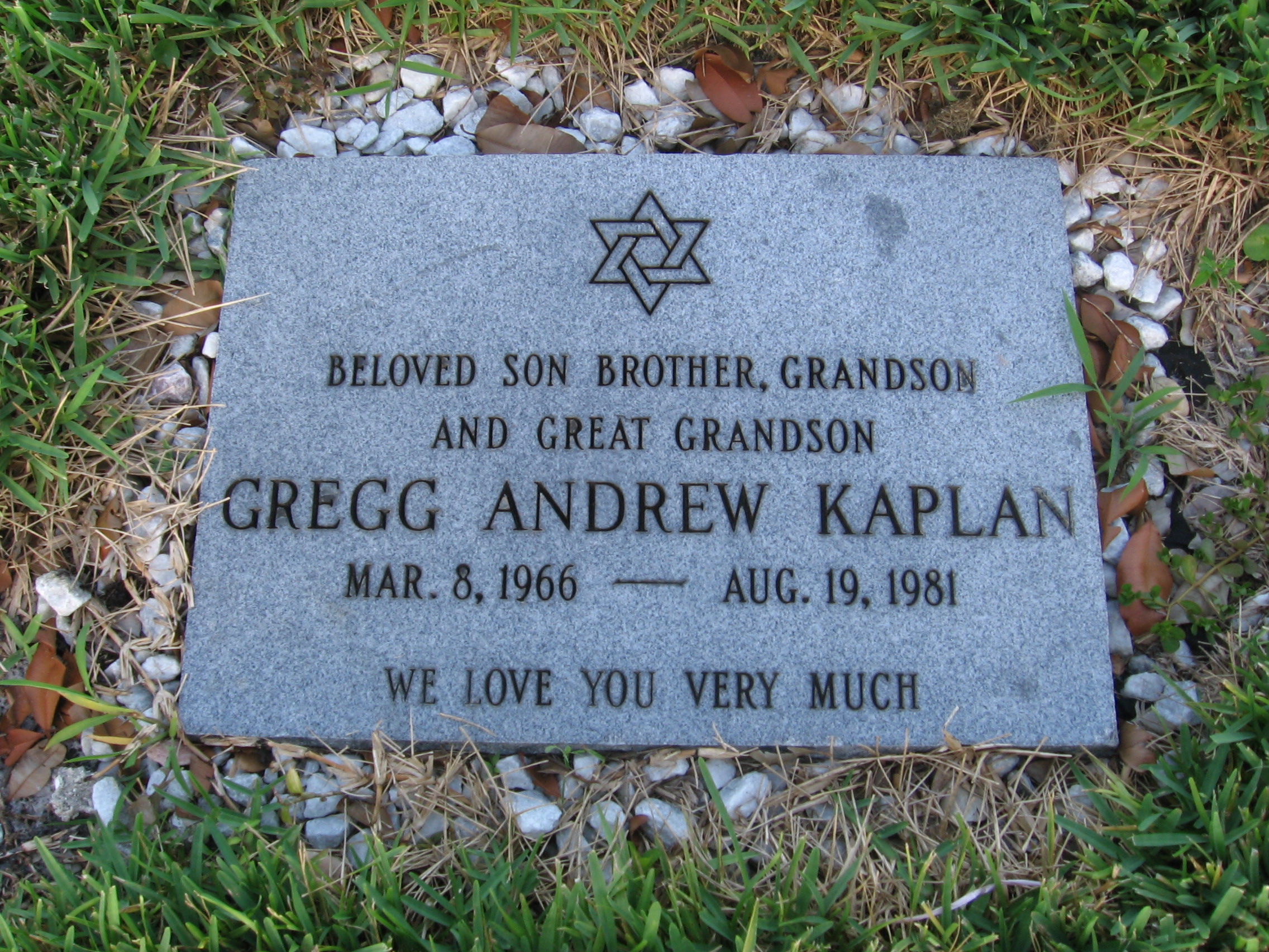 Gregg Andrew Kaplan