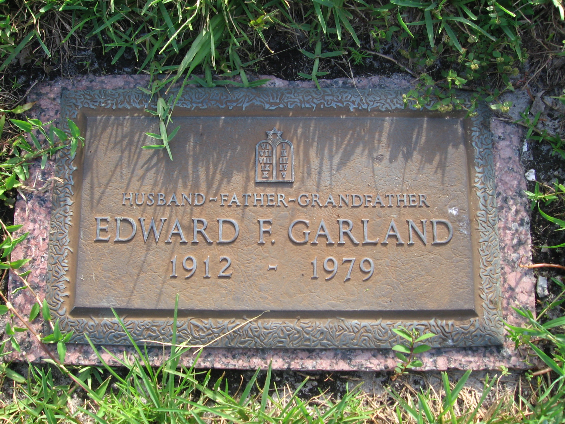 Edward F Garland