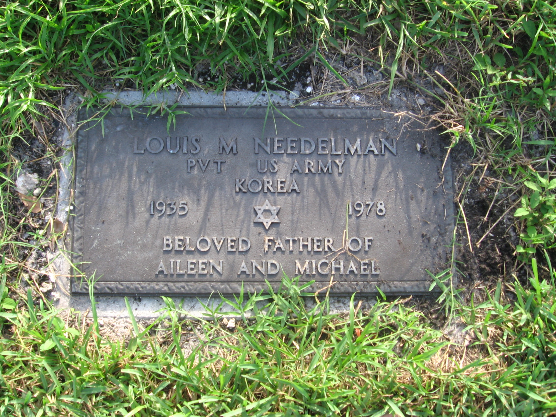 Pvt Louis M Needelman