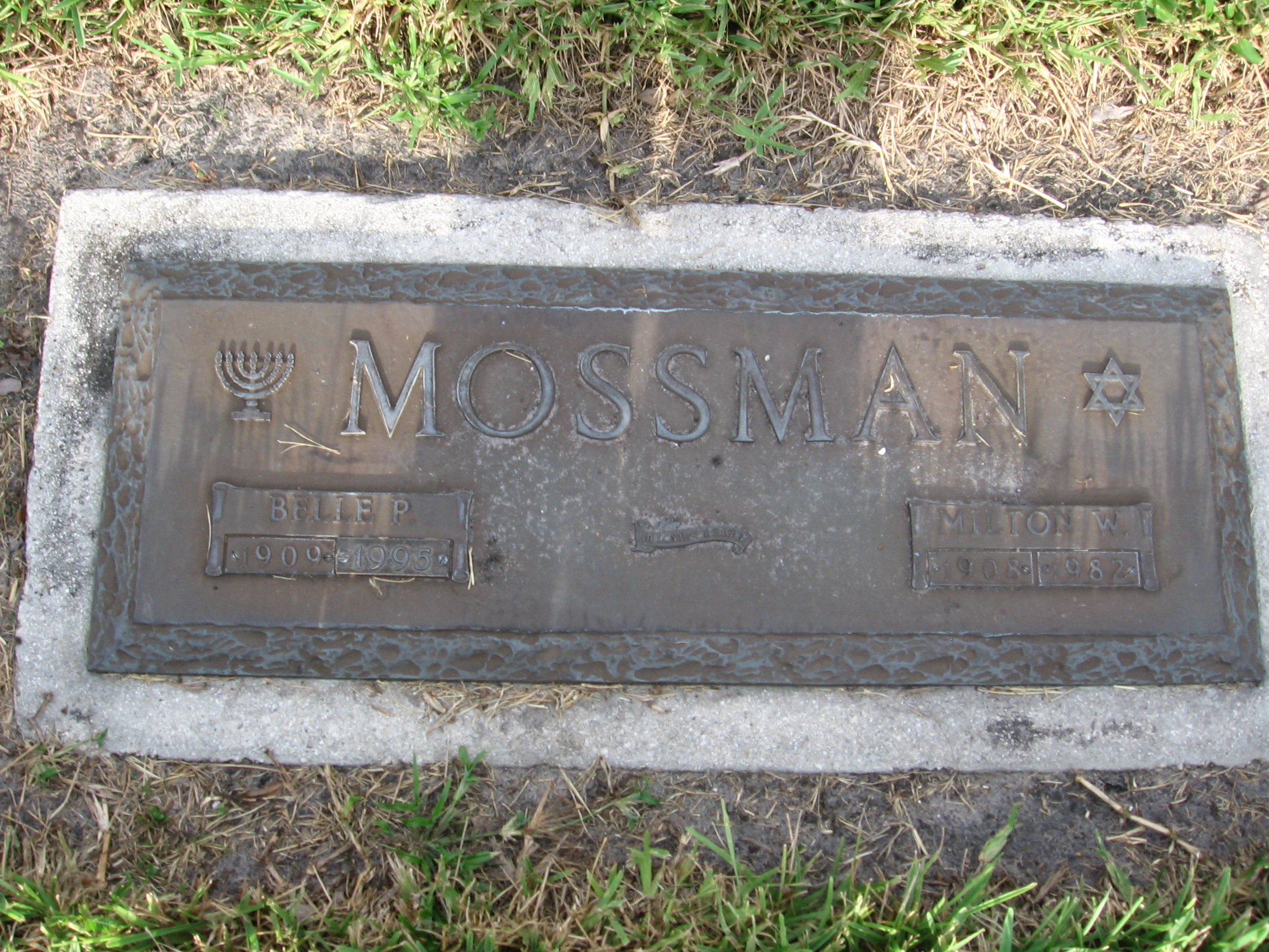 Milton W Mossman