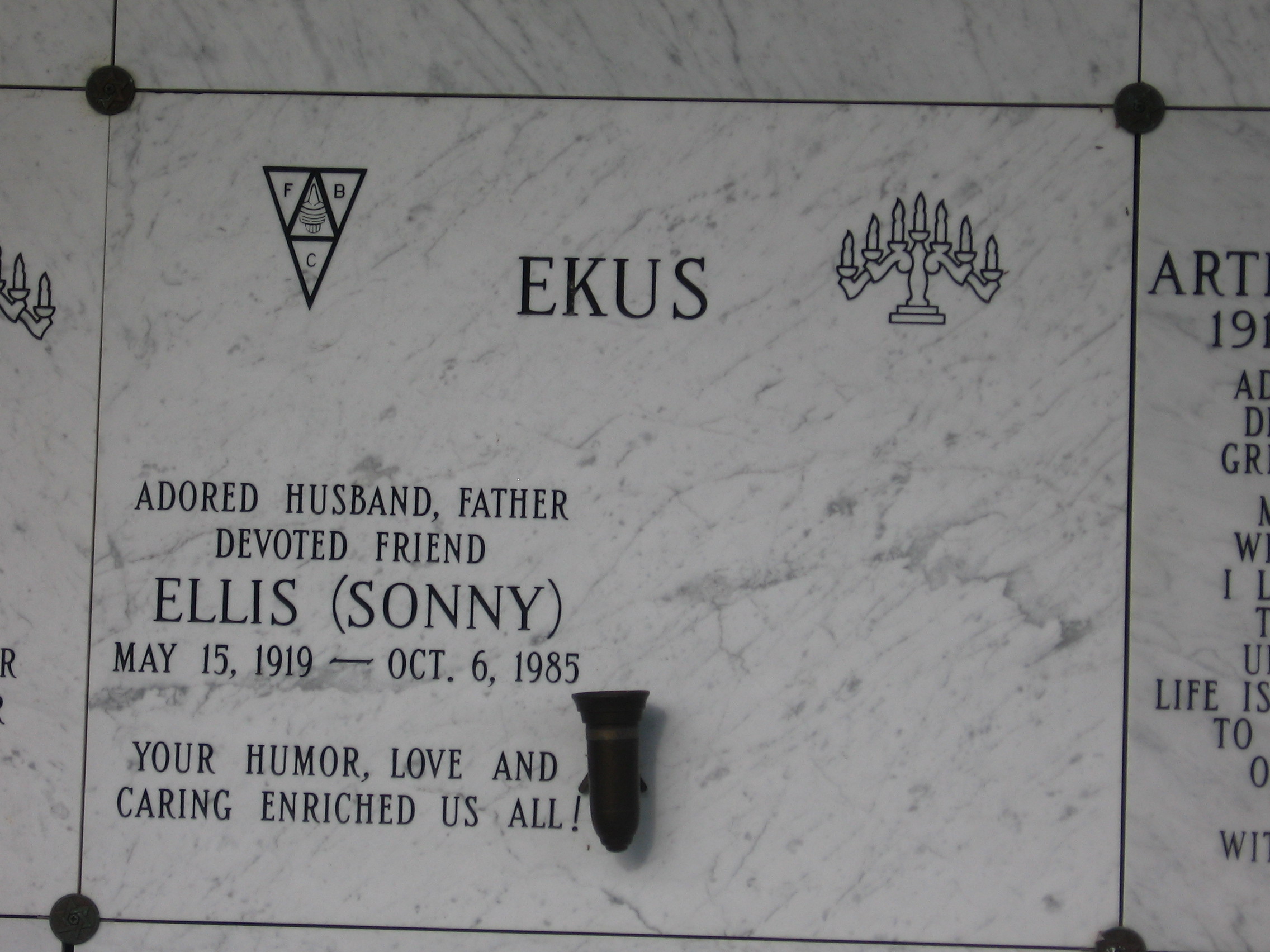 Ellis "Sonny" Ekus