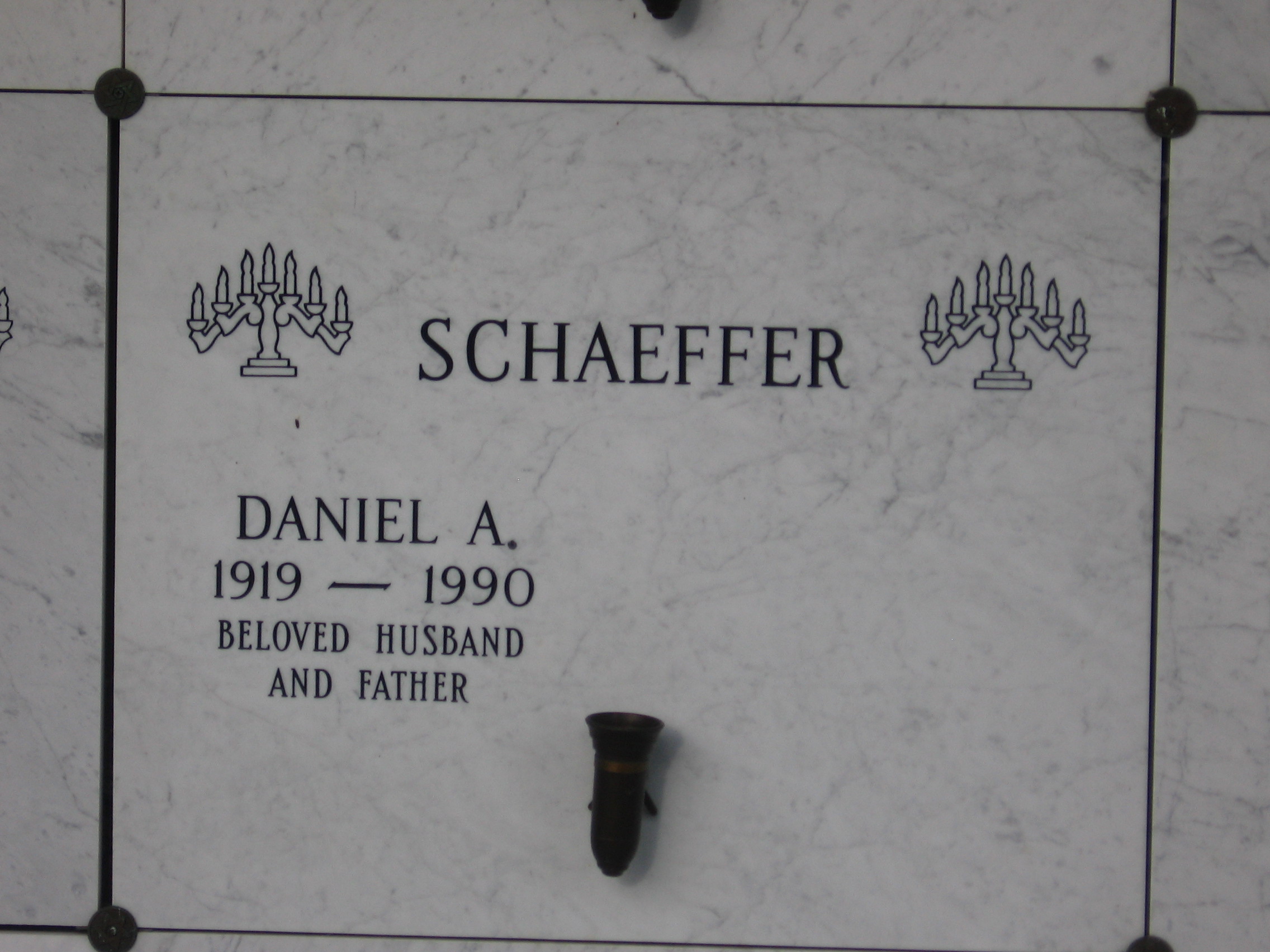 Daniel A Schaeffer