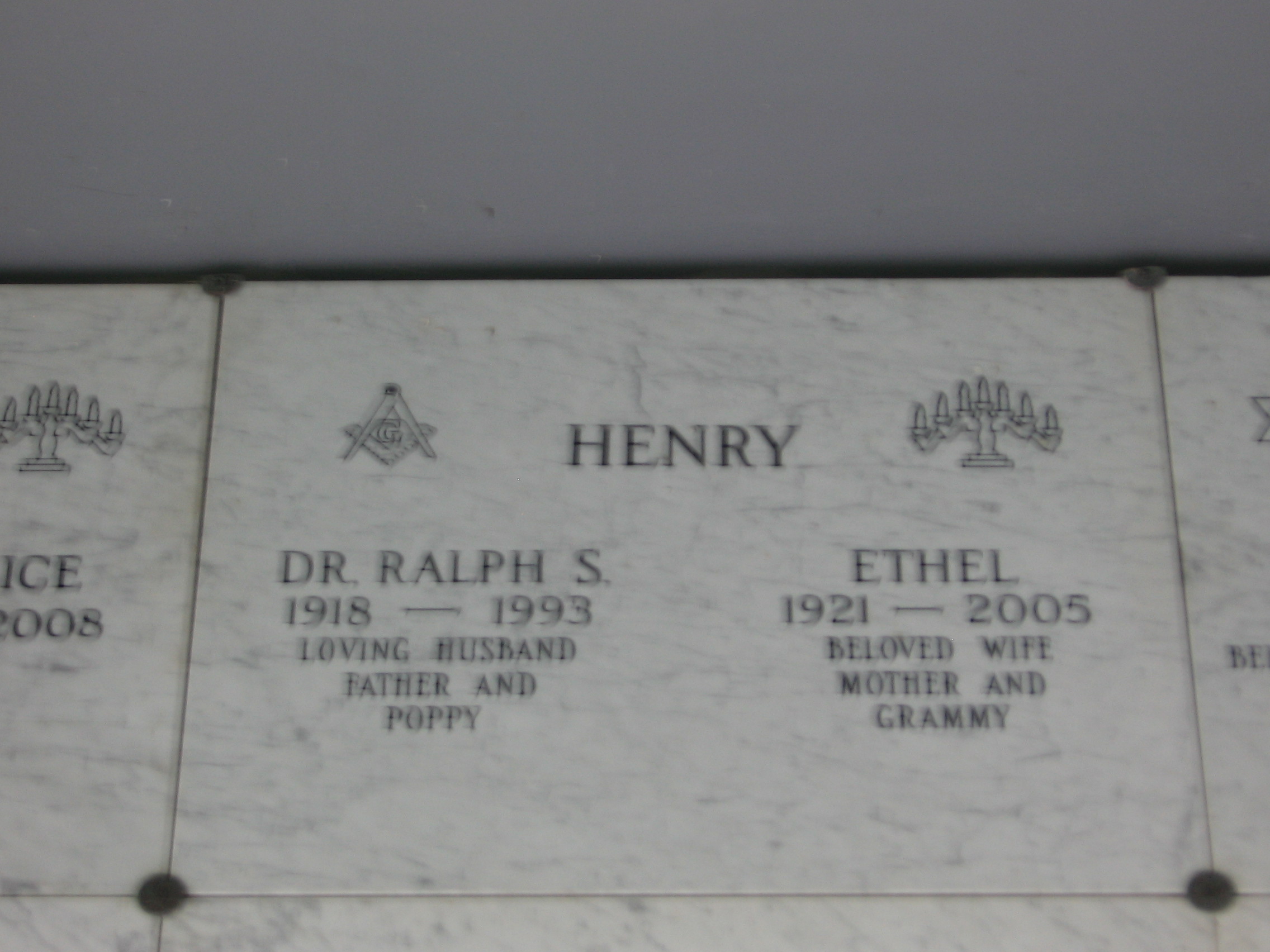 Dr Ralph S Henry