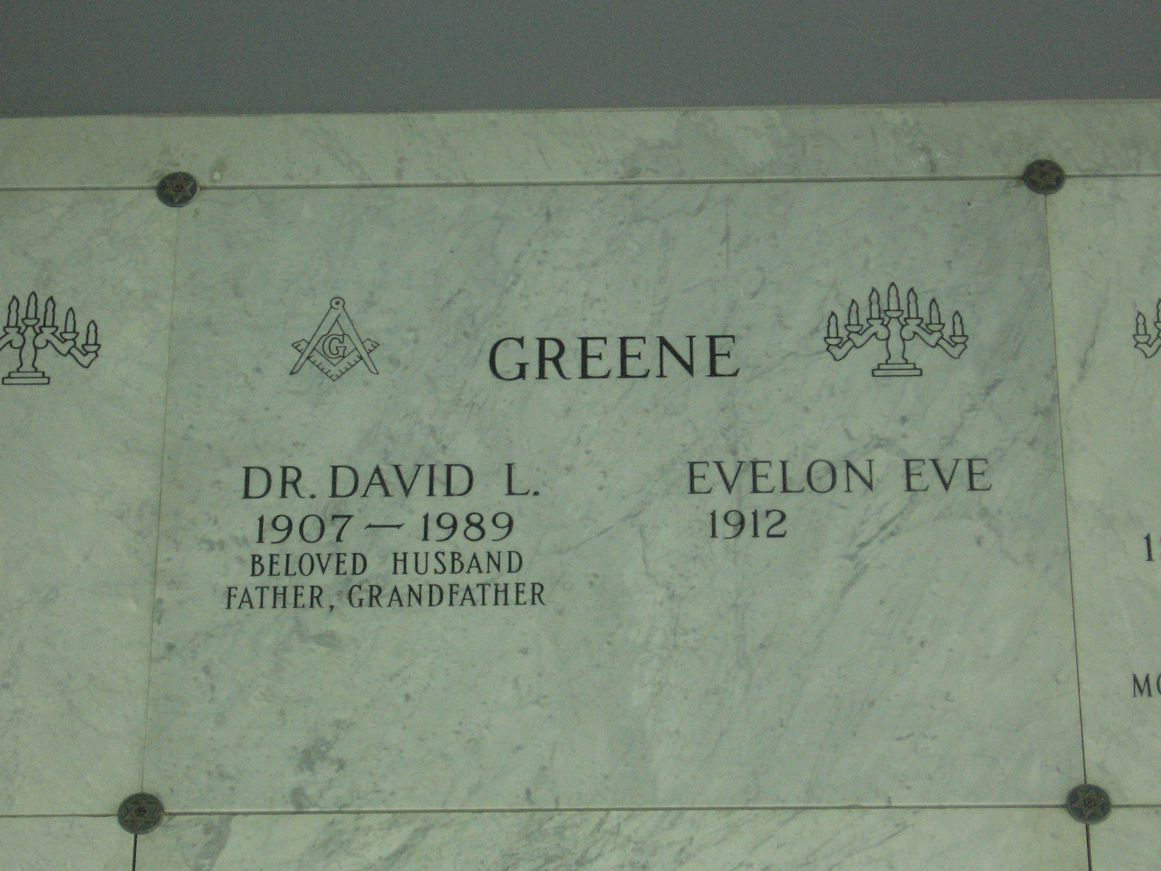 Dr David L Greene