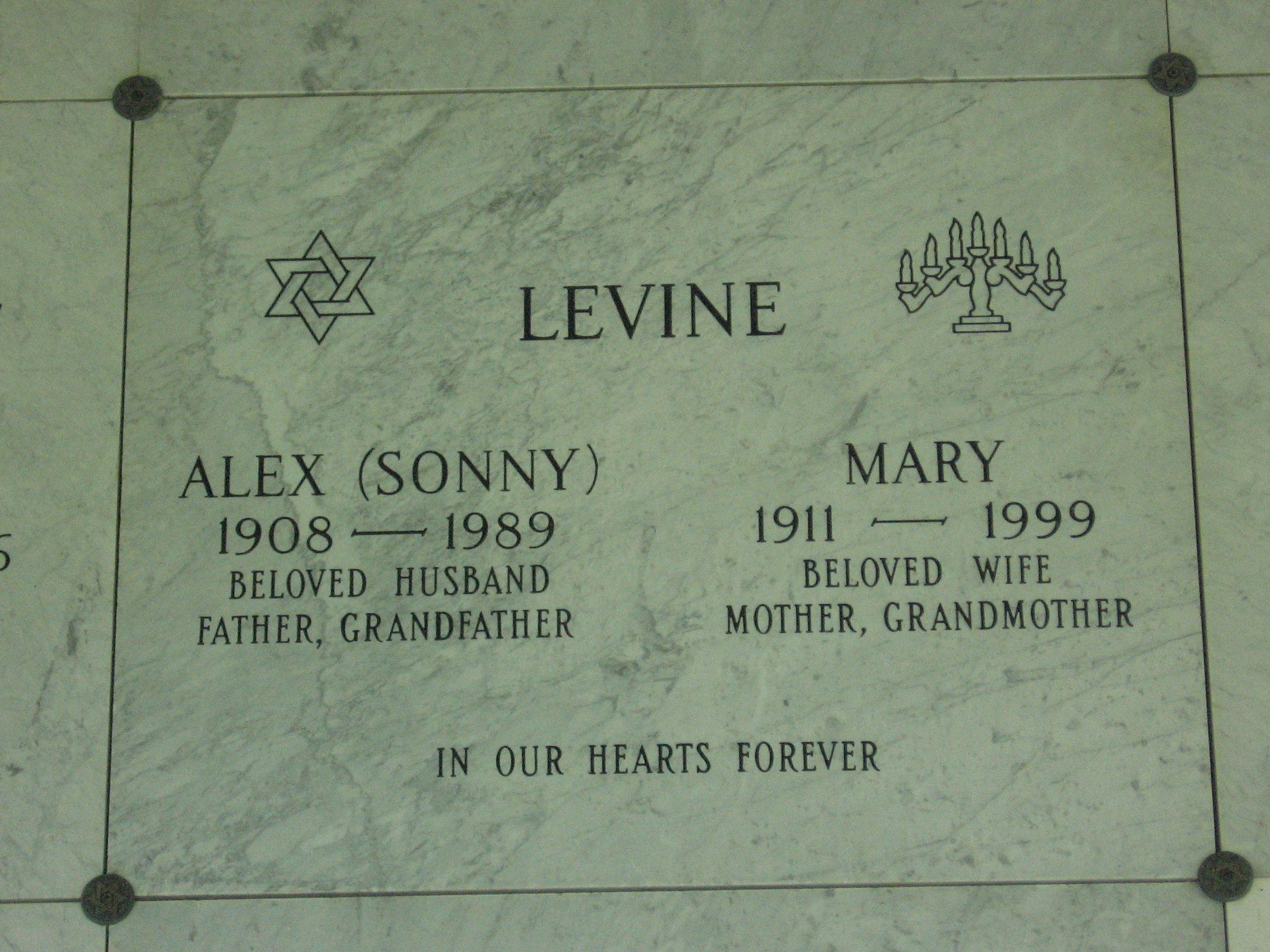 Alex "Sonny" Levine