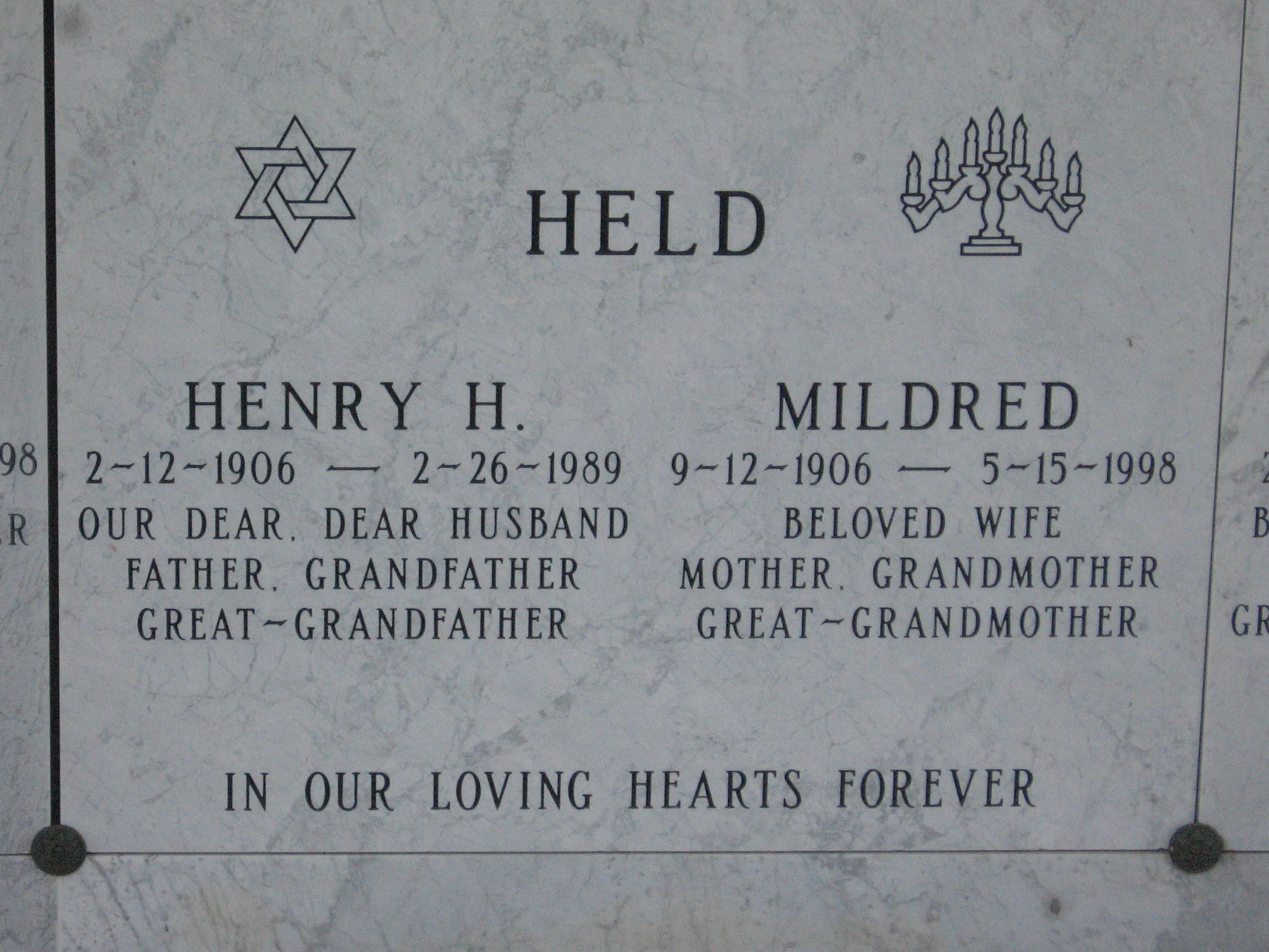 Henry R Held