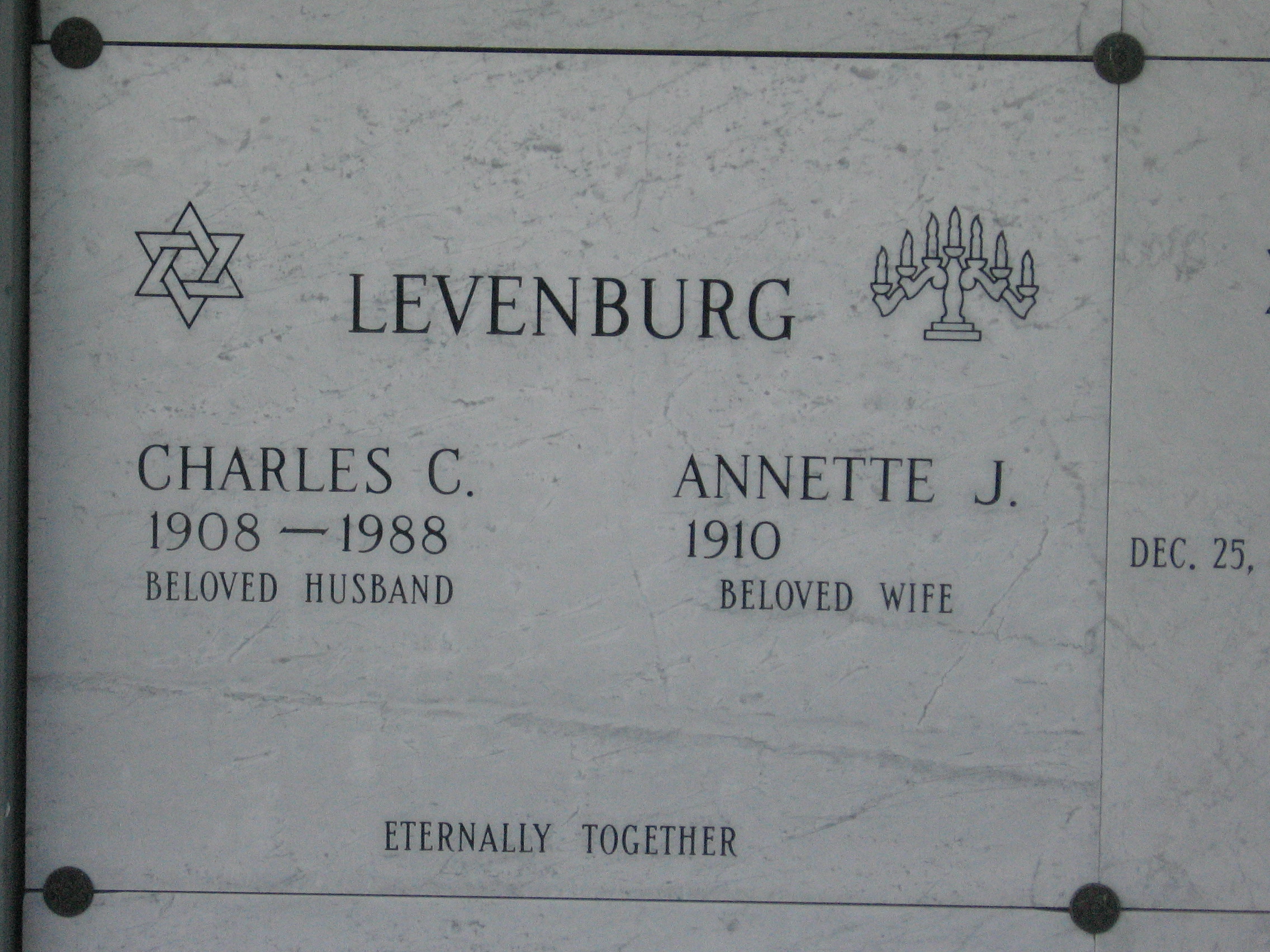 Charles C Levenburg