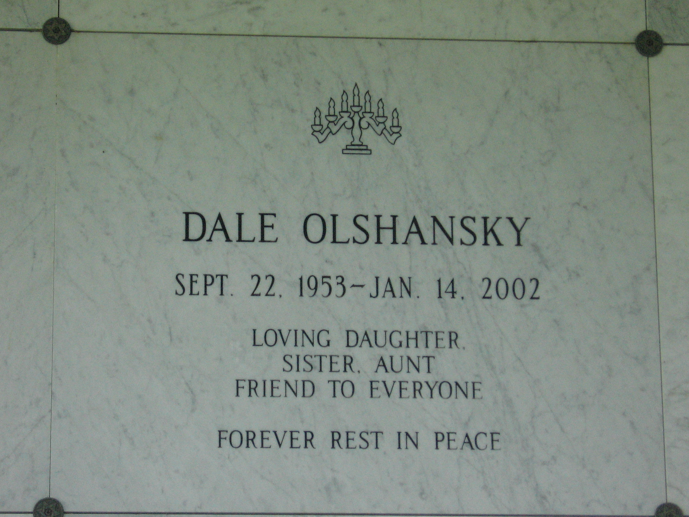 Dale Olshansky
