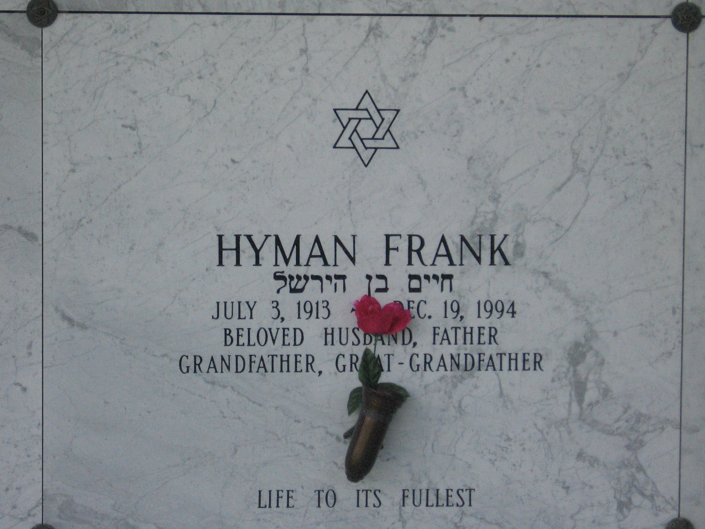 Hyman Frank
