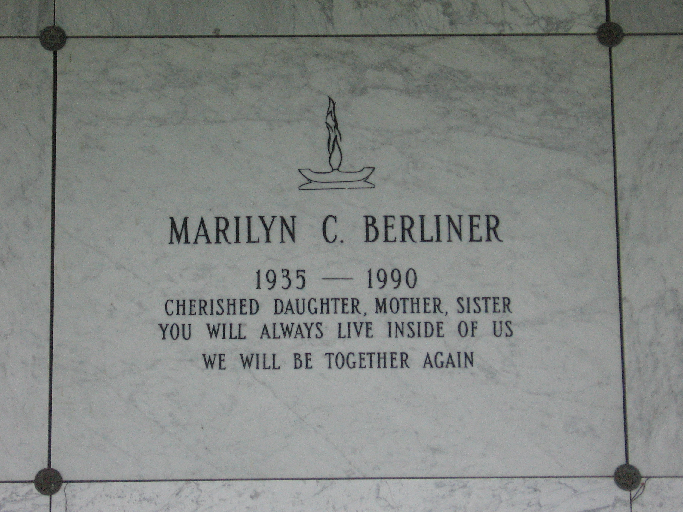 Marilyn C Berliner