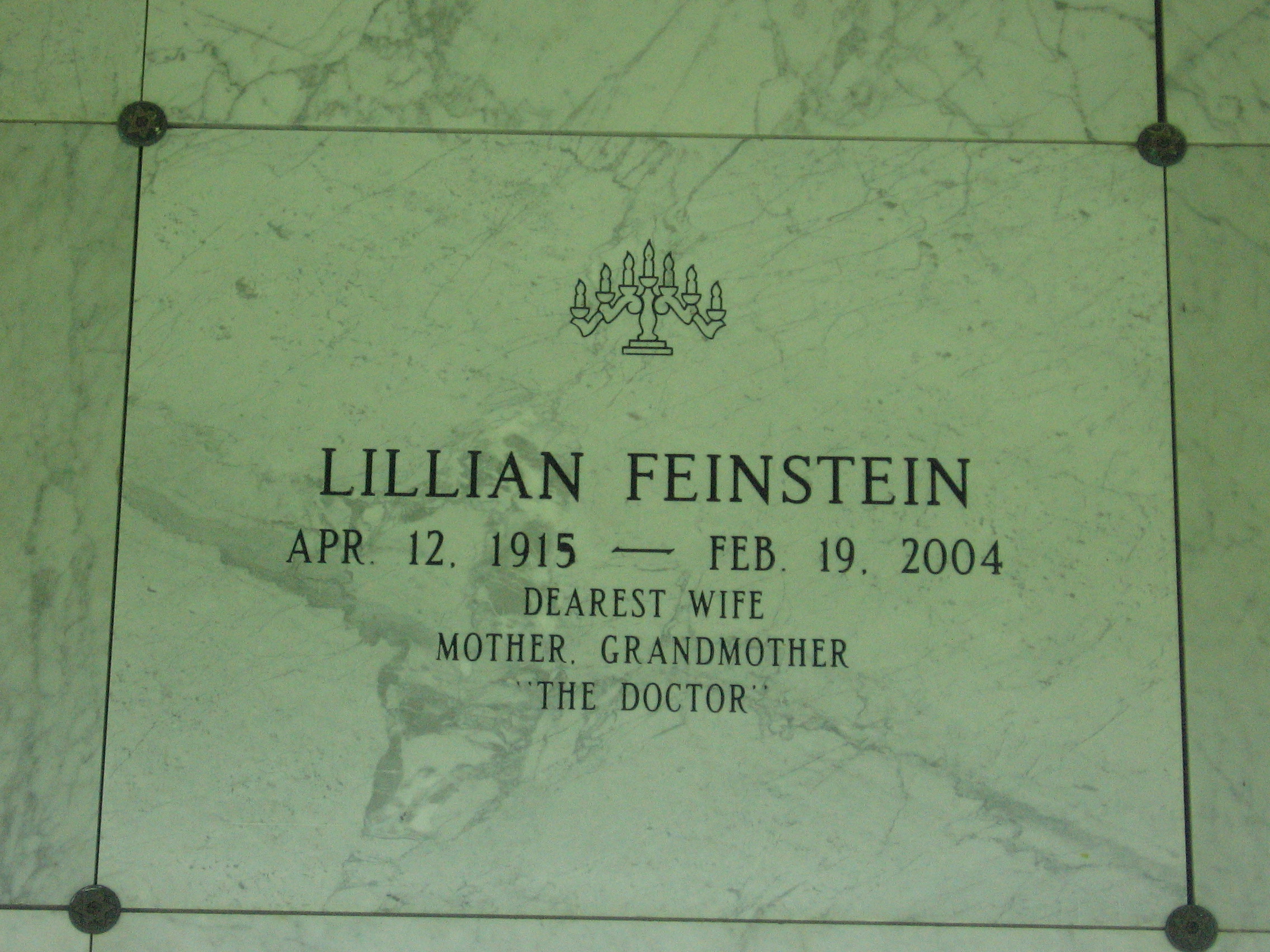 Lillian Feinstein