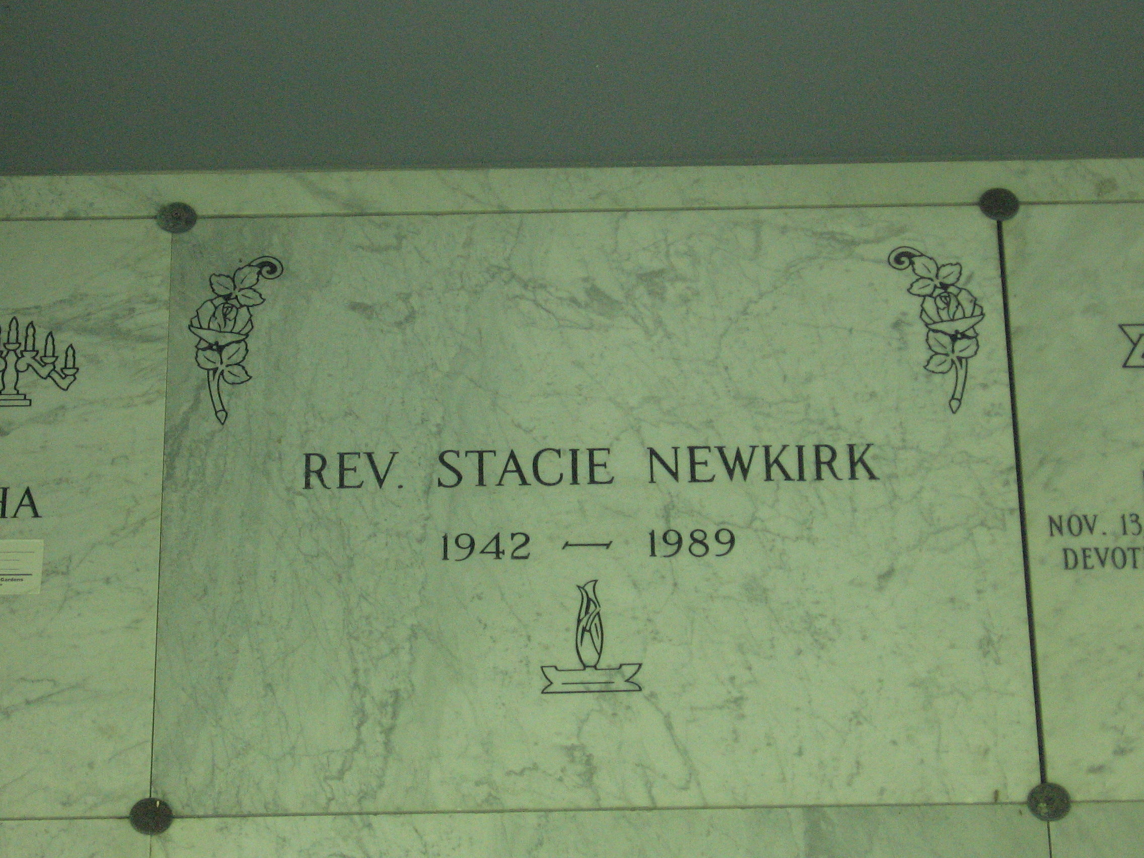 Rev Stacie Newkirk
