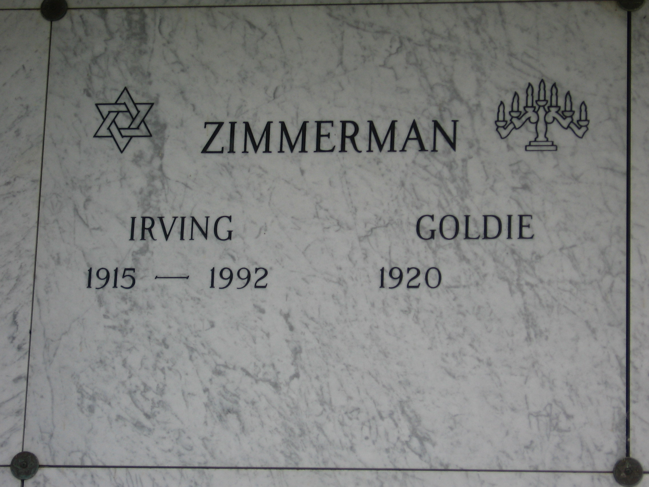 Irving Zimmerman