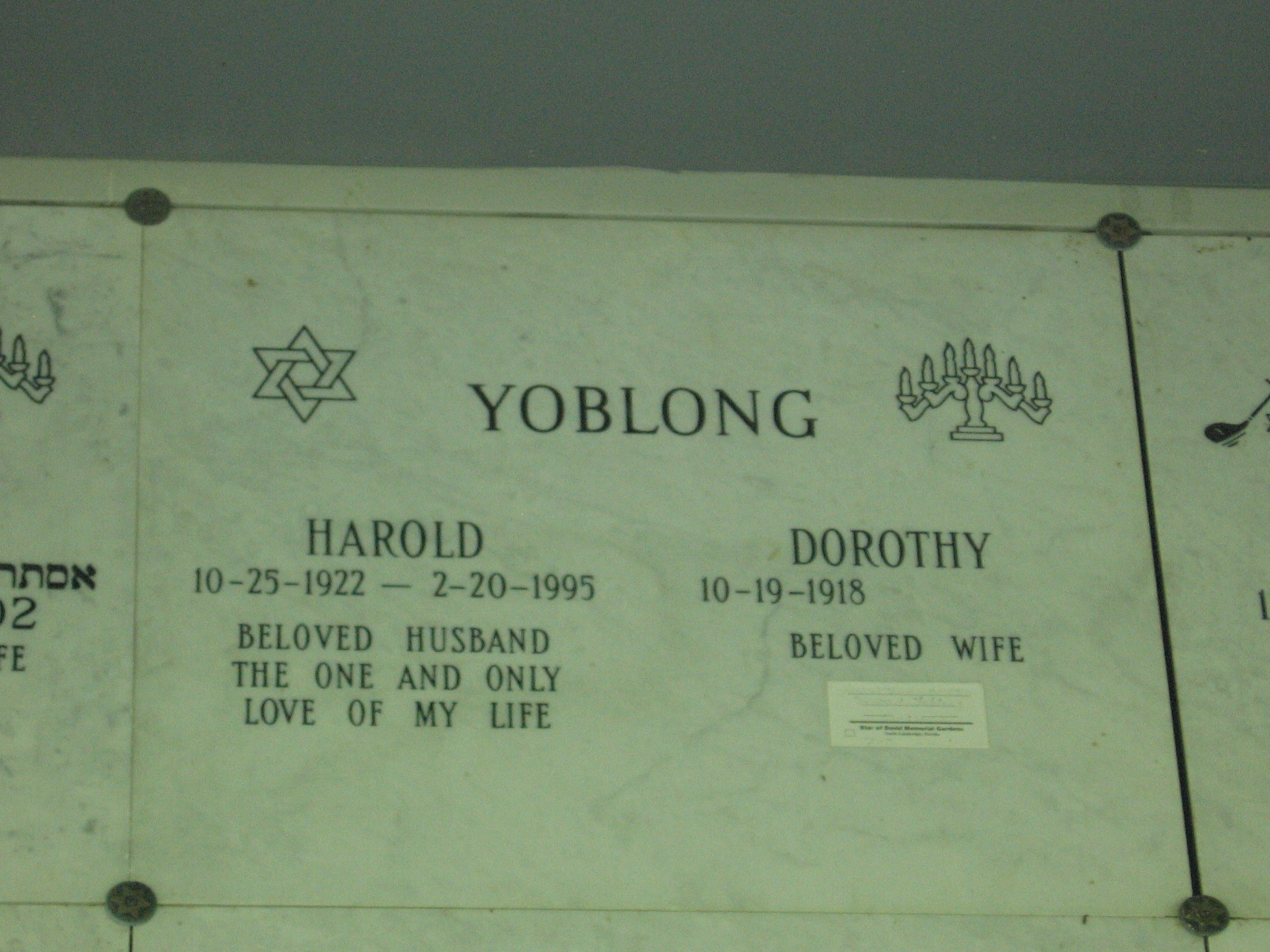 Harold Yoblong