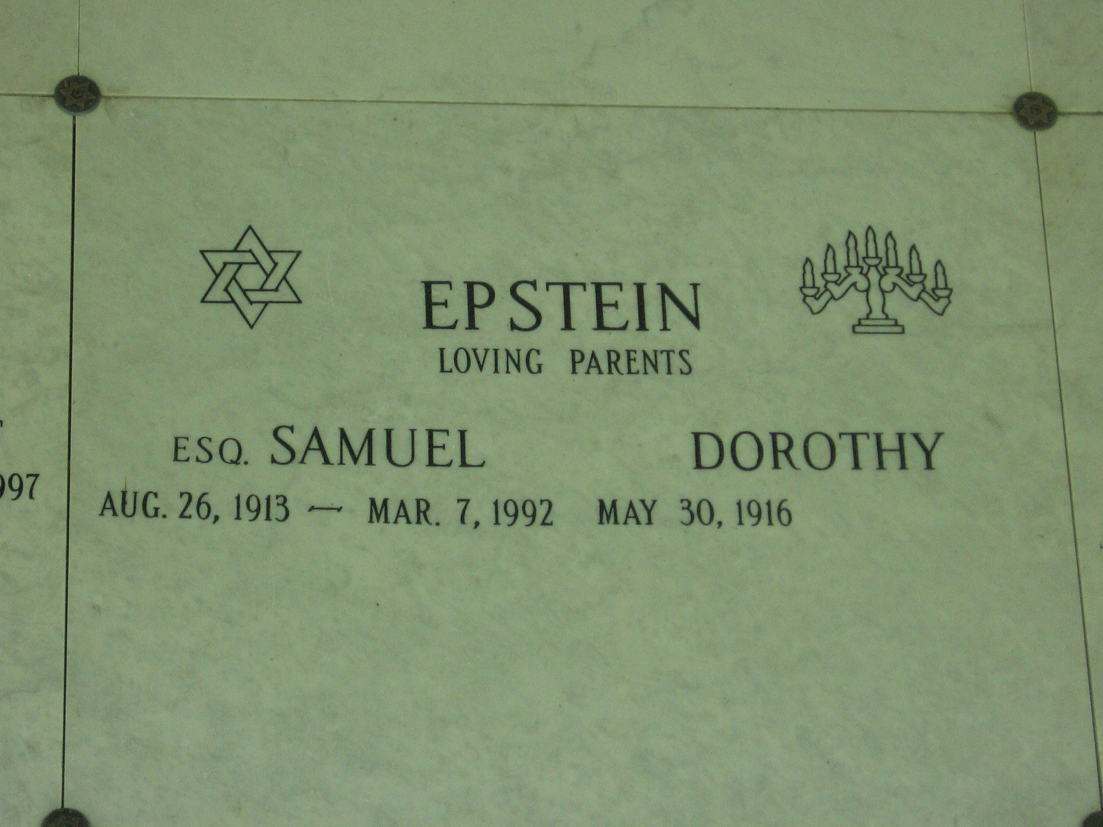 Dorothy Epstein