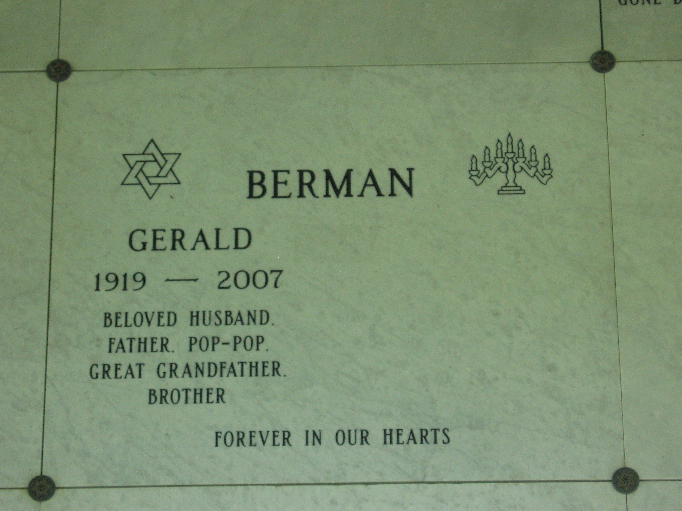 Gerald Berman