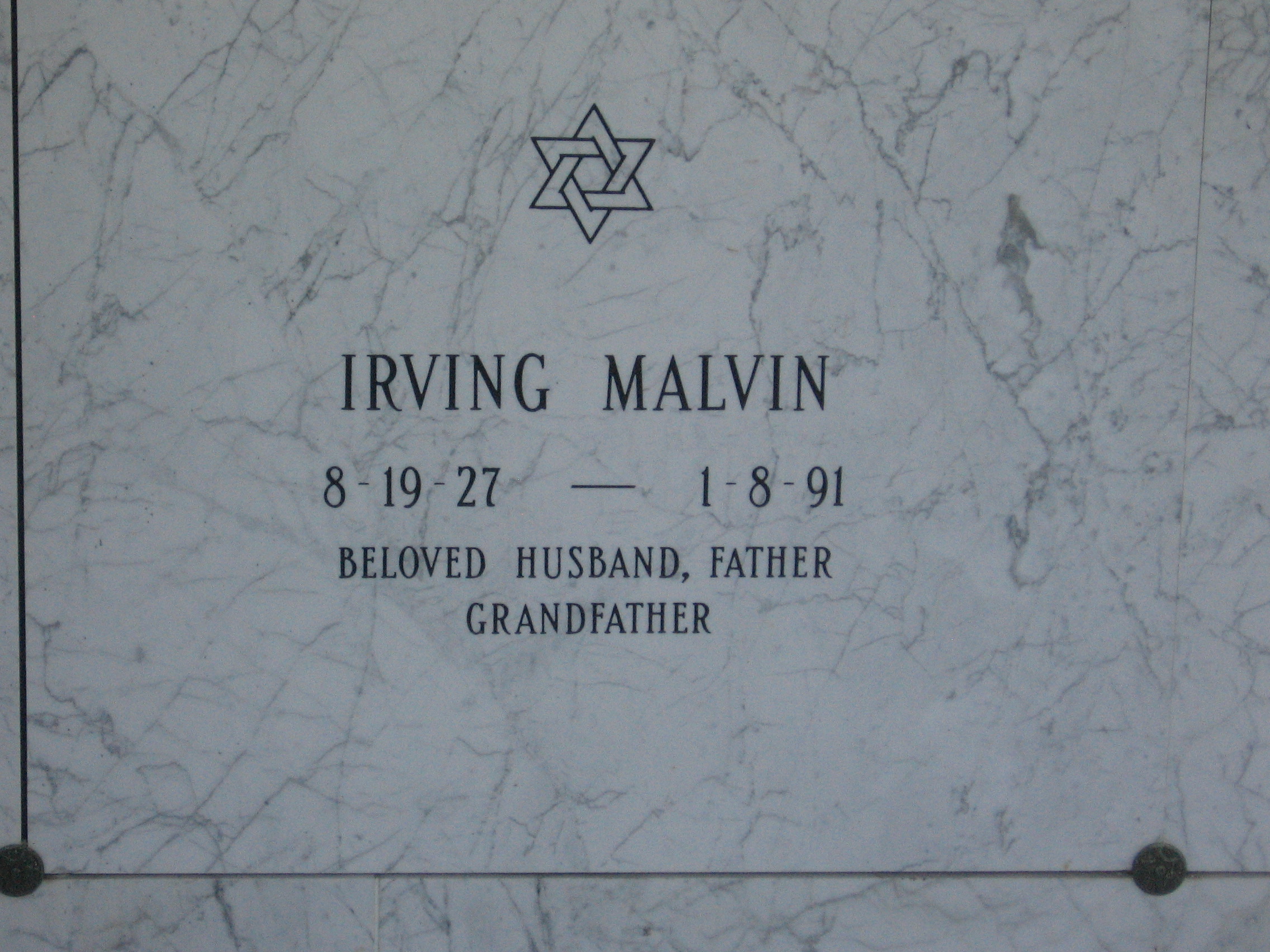 Irving Malvin