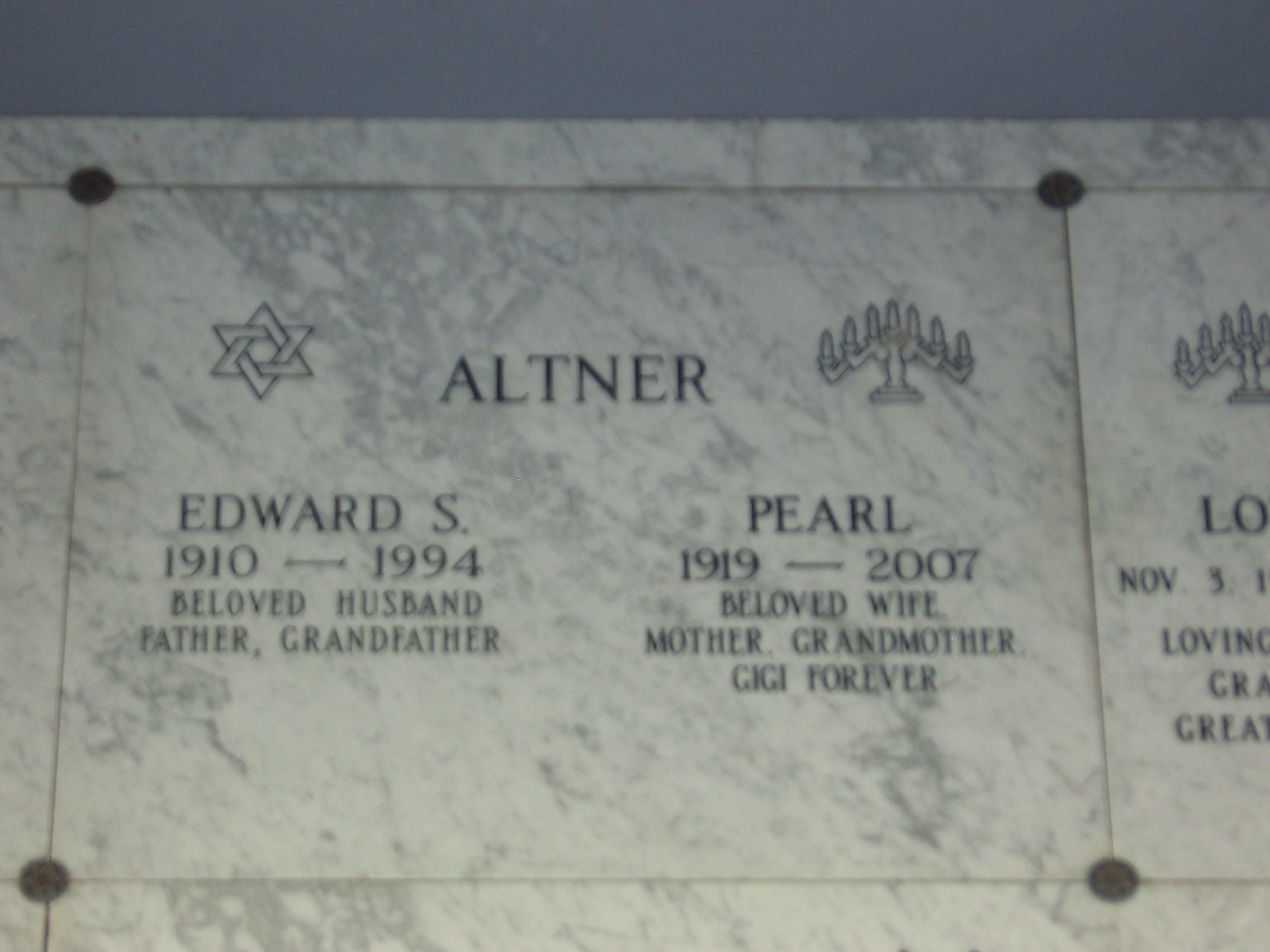 Edward S Altner