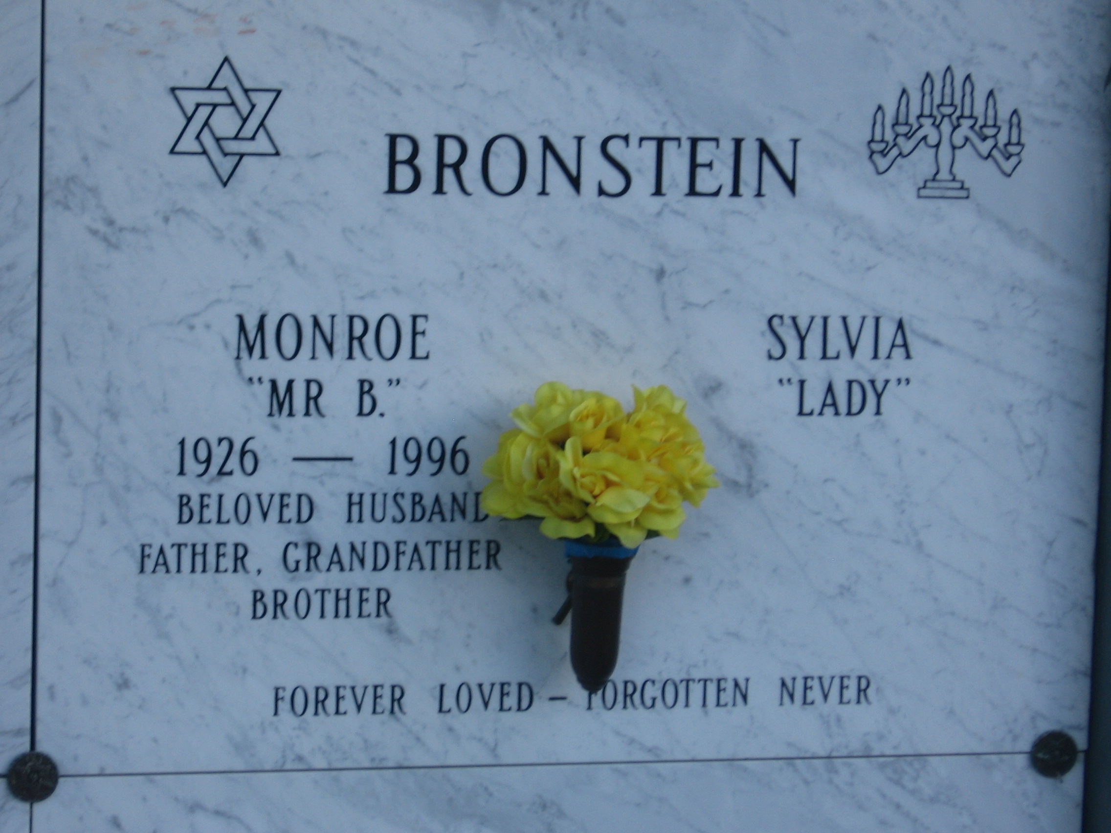 Monroe "Mr B" Bronstein