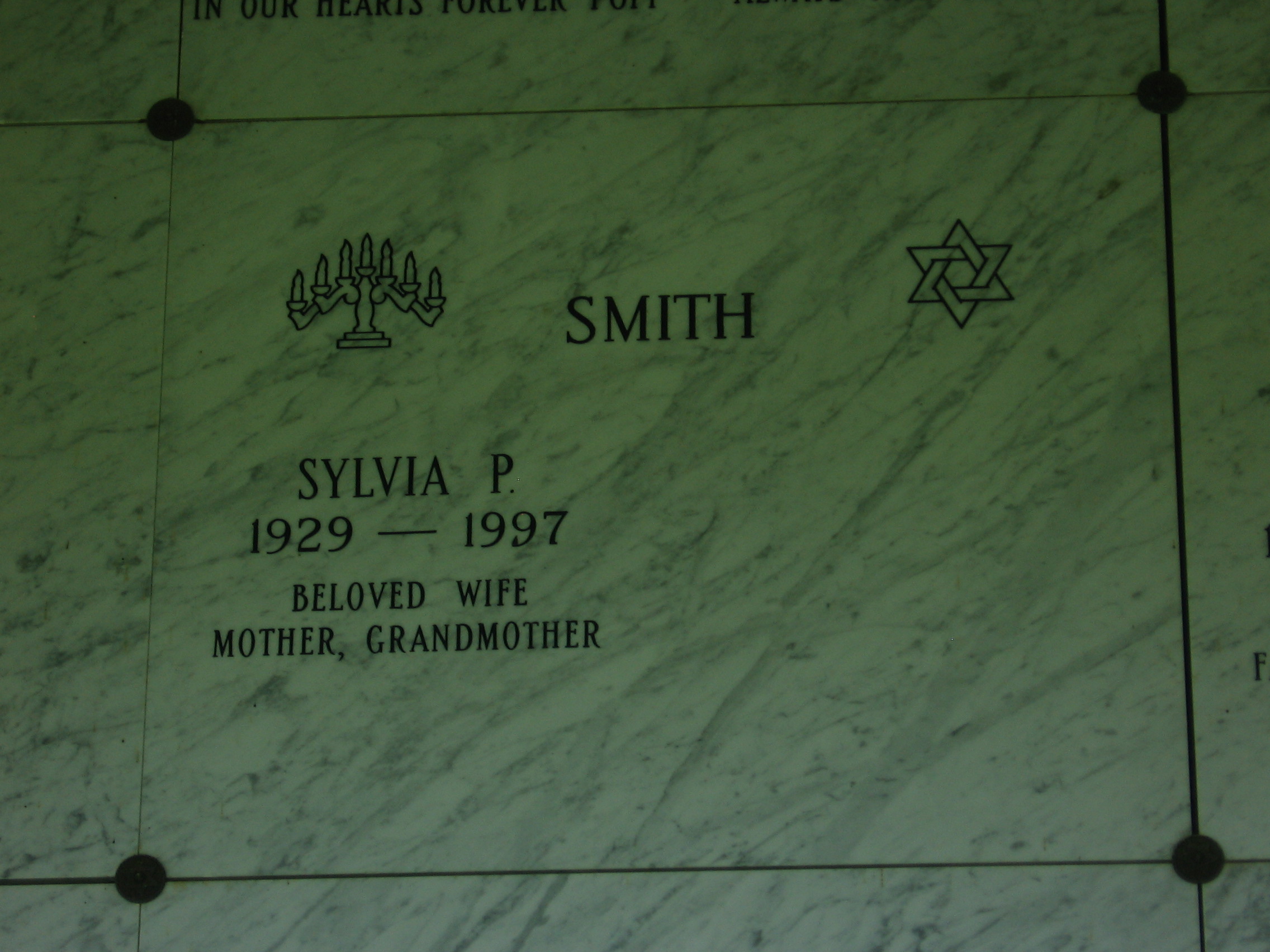 Sylvia P Smith