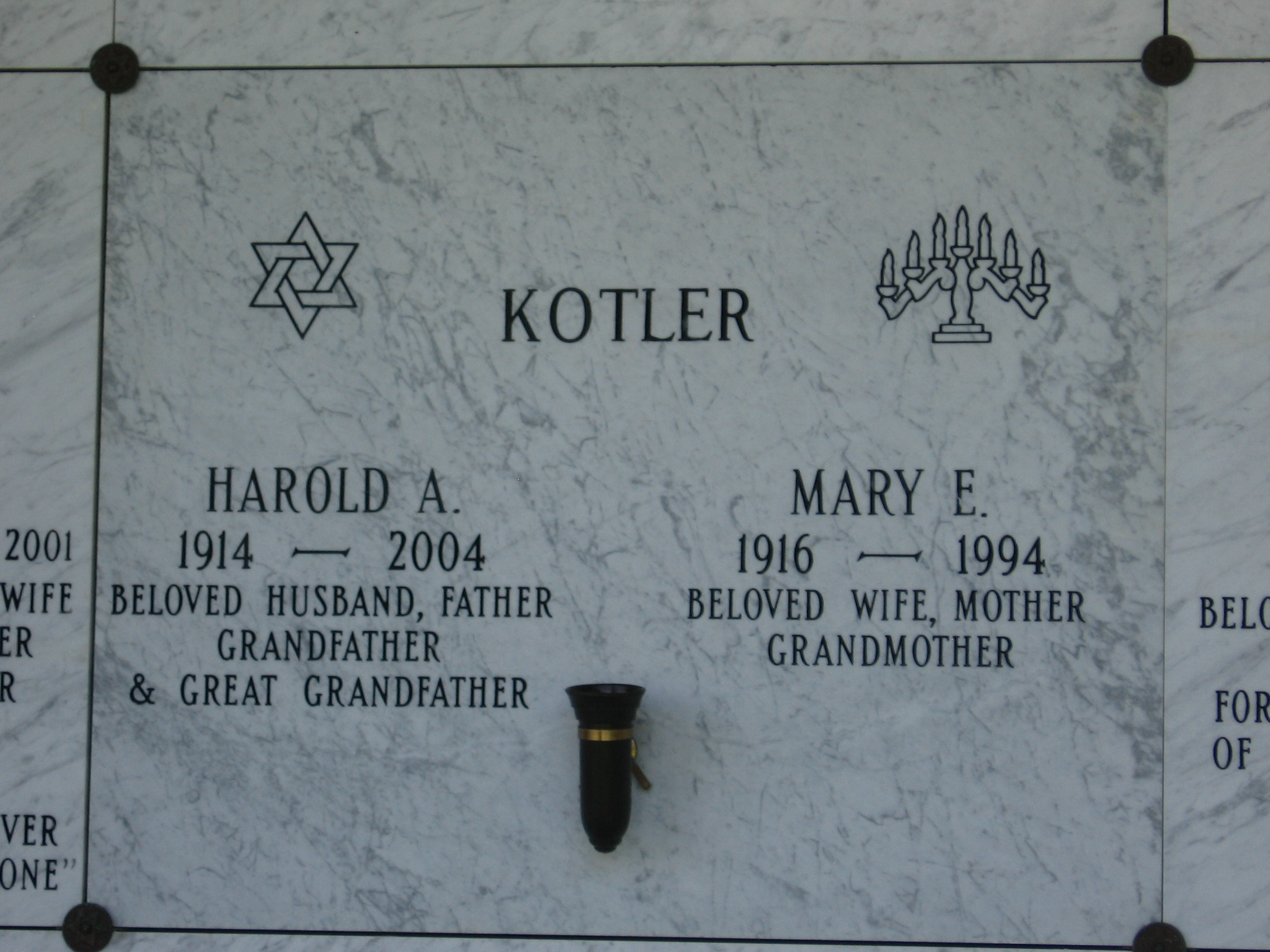 Harold A Kotler