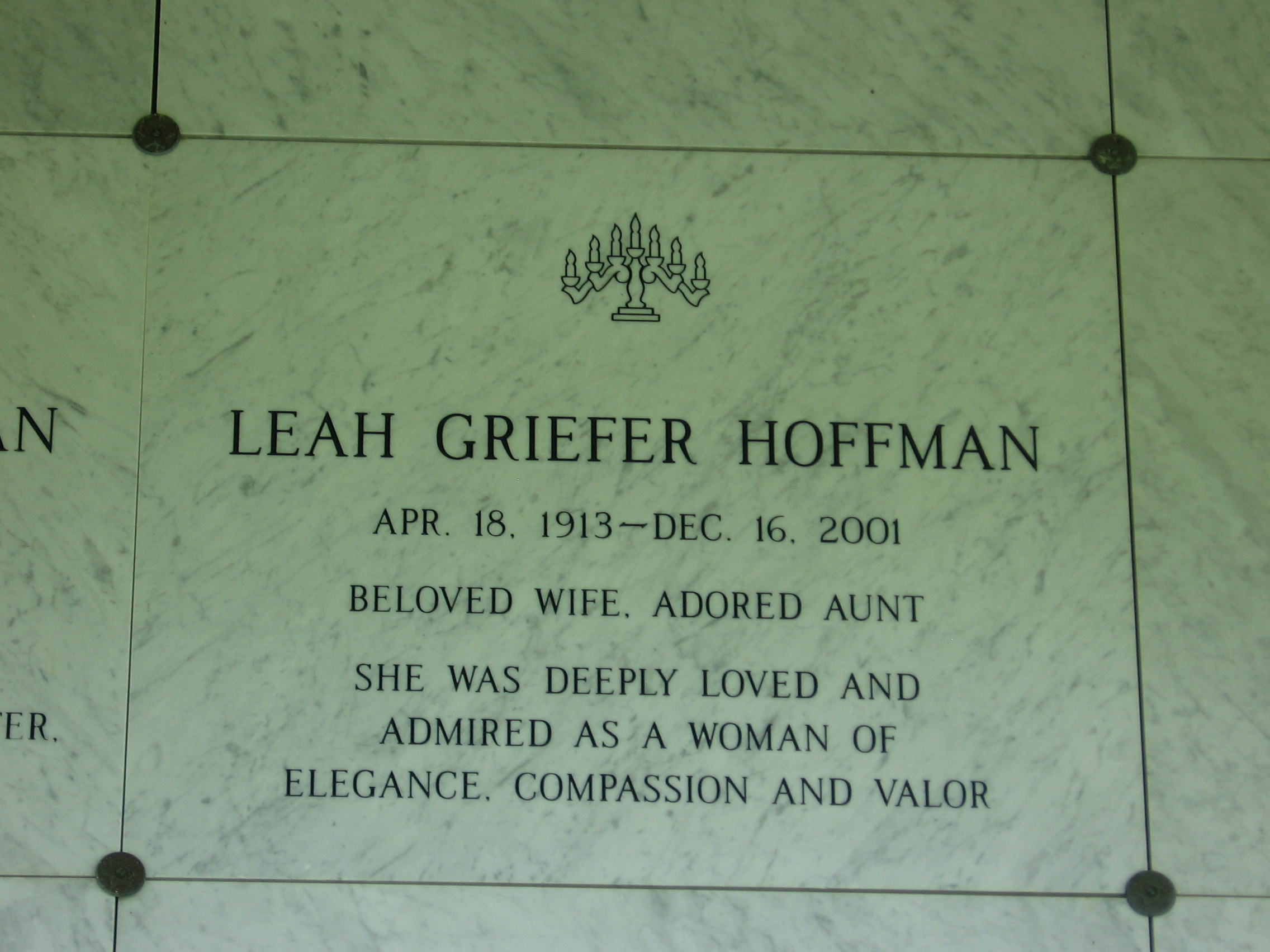Leah Griefer Hoffman