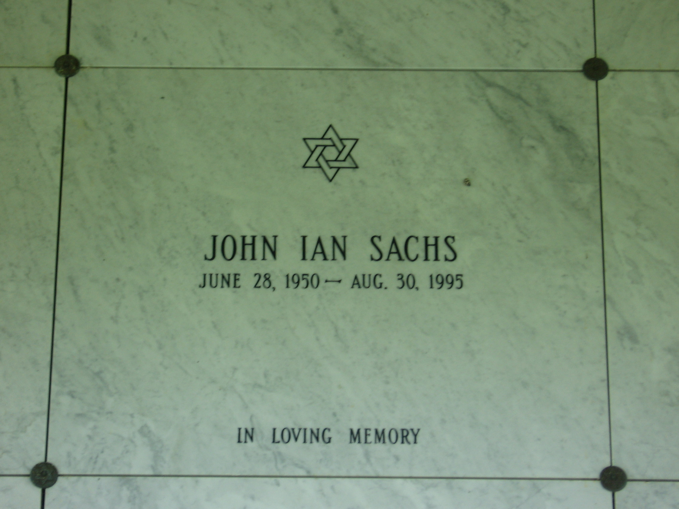 John Ian Sachs