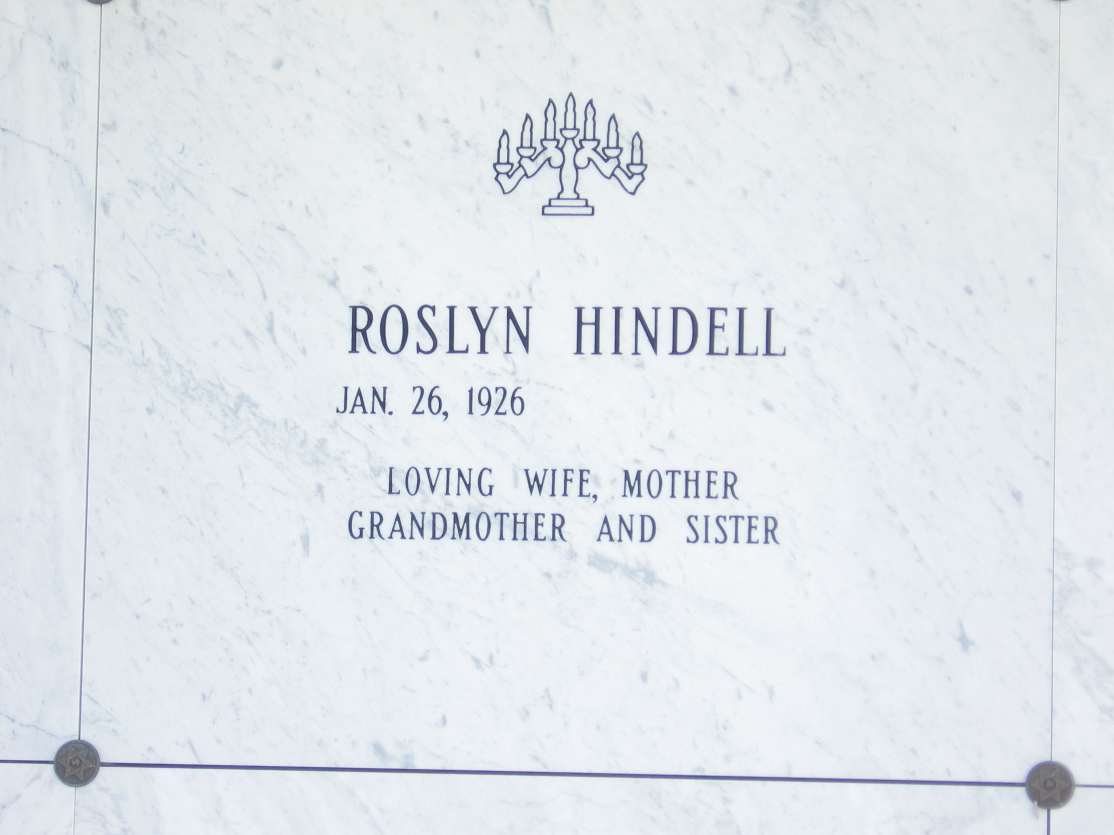 Roslyn Hindell