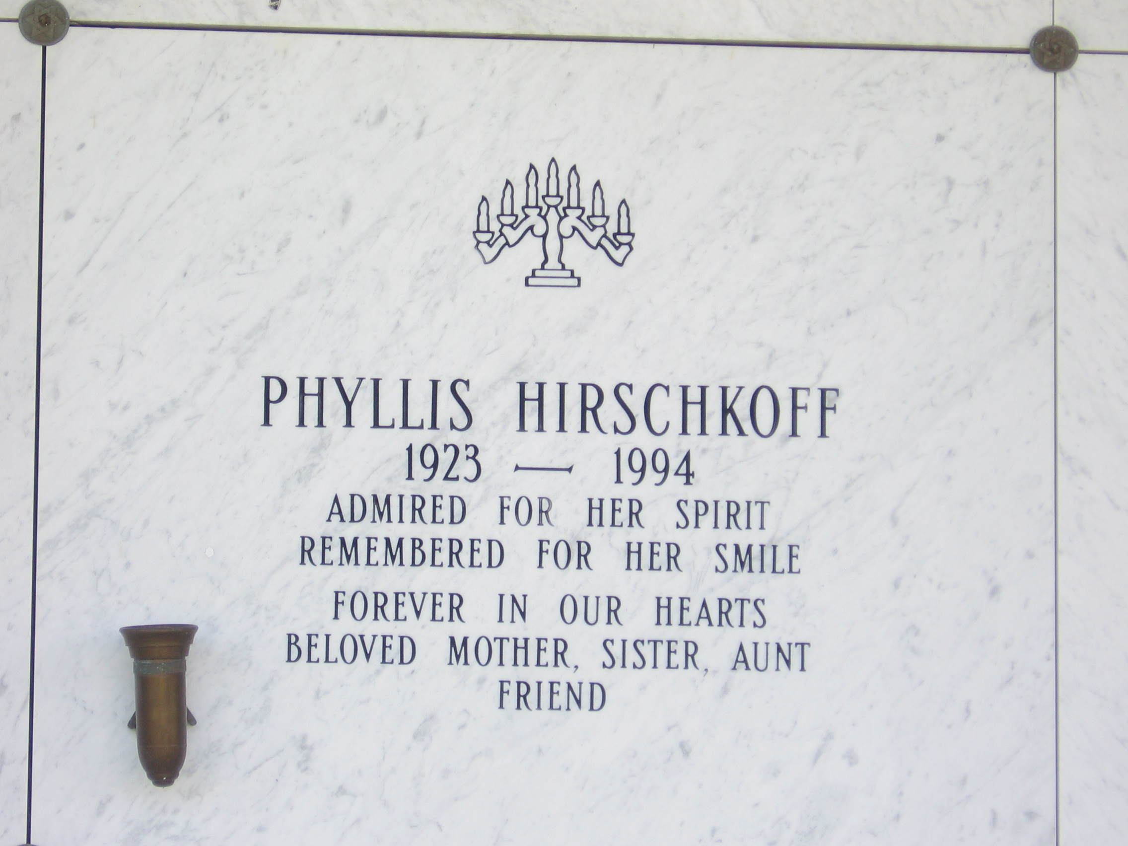 Phyllis Hirschkoff